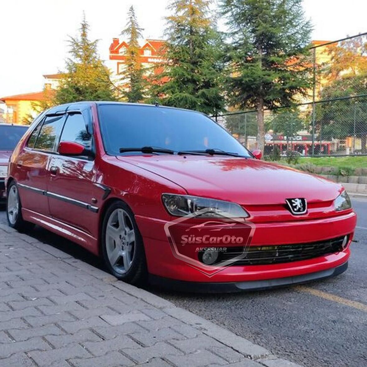 Peugeot 306 1993-2002 Uyumlu Üniversal Astra H lip Esnek Ön Lip 2 Parça Tampon Altı Dil Karlık Ön Ek