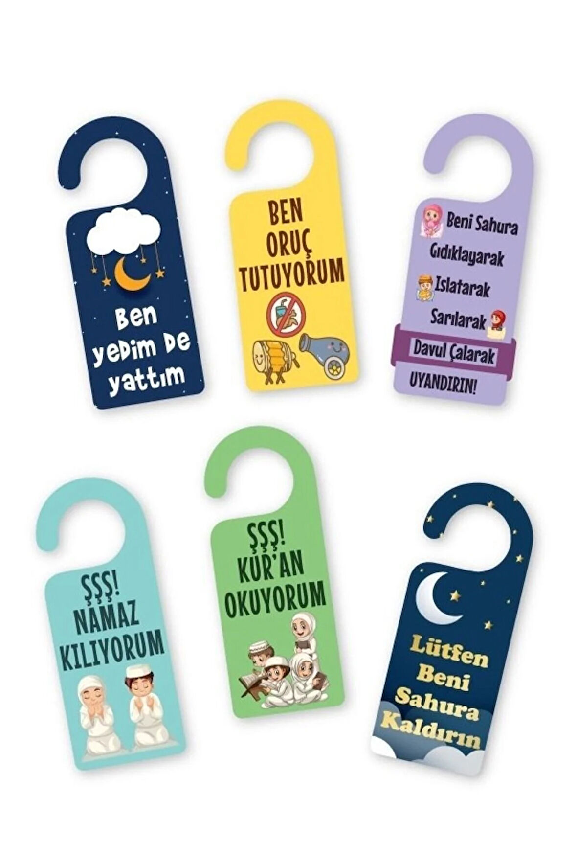 RAMAZAN BAYRAMI 7'Lİ RAMAZAN KAPI KOLU ASKISI