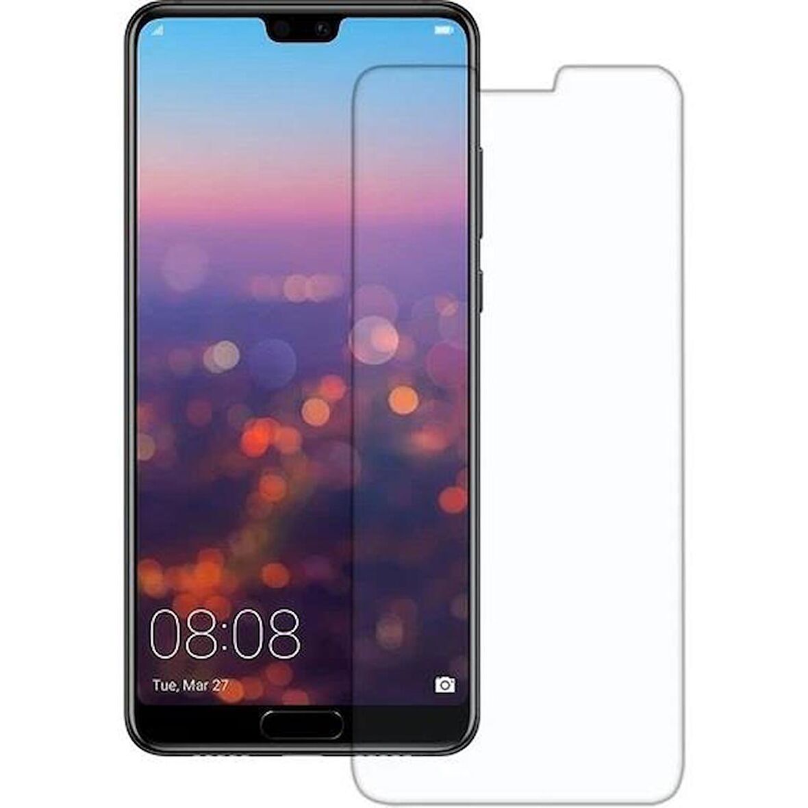 Huawei P Smart (2019) Akfa Nano Şeffaf Ekran Koruyucu