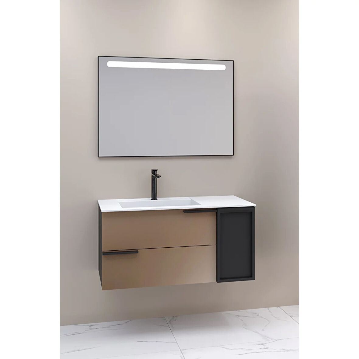 Monza 100 Cm Banyo Dolabı