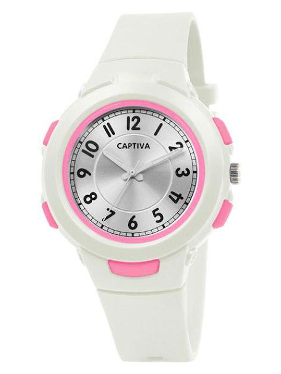Captiva 30 mt Suya Dayanıklı Digital Alarm-Kronometre-Led Işık Spor Kasa Çoçuk Kol Saati CPT.X059