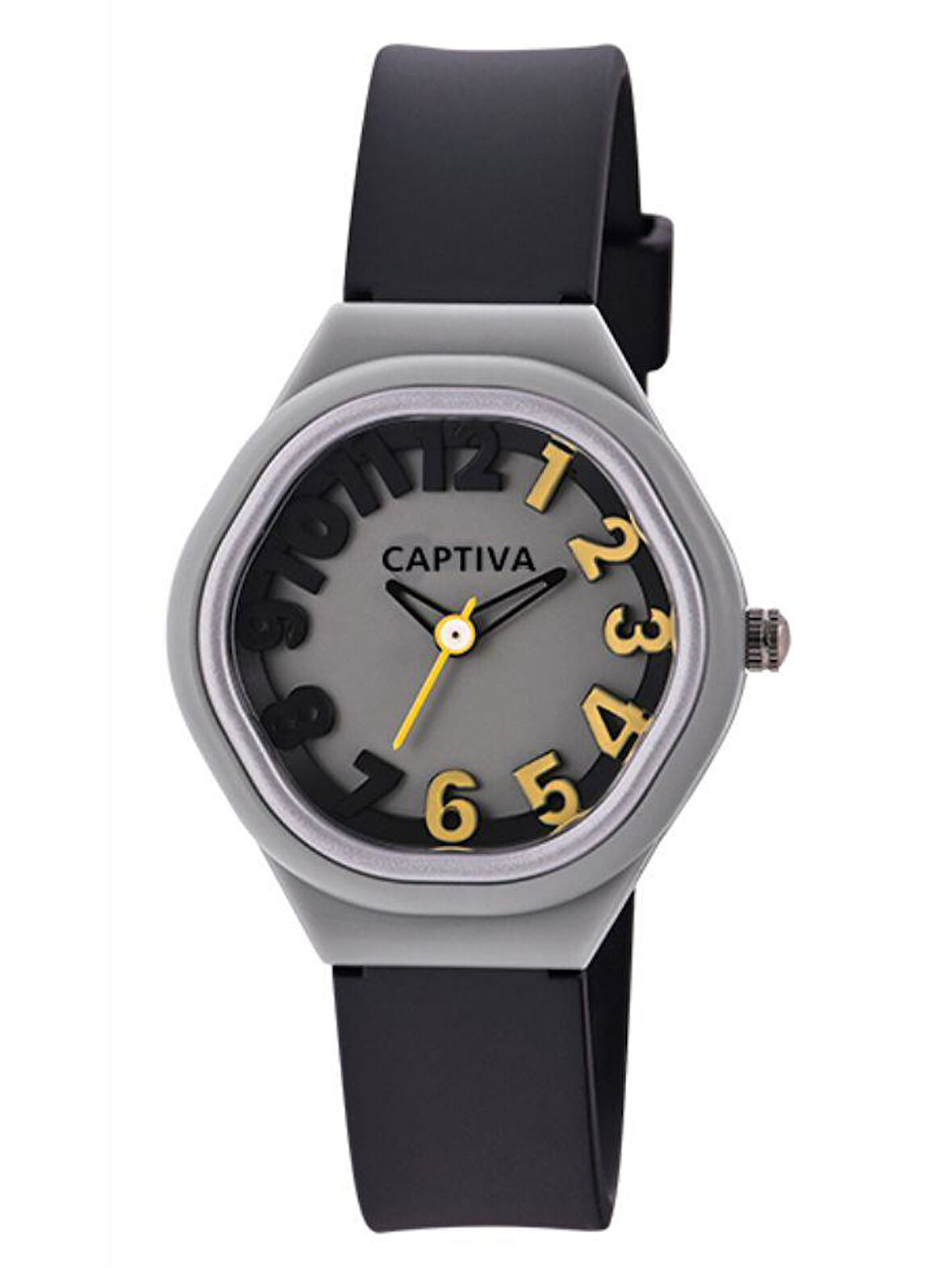 Captiva 30 mt Suya Dayanıklı Analog Silikon Kordonlu Çoçuk Kol Saati CP.YN.25.27