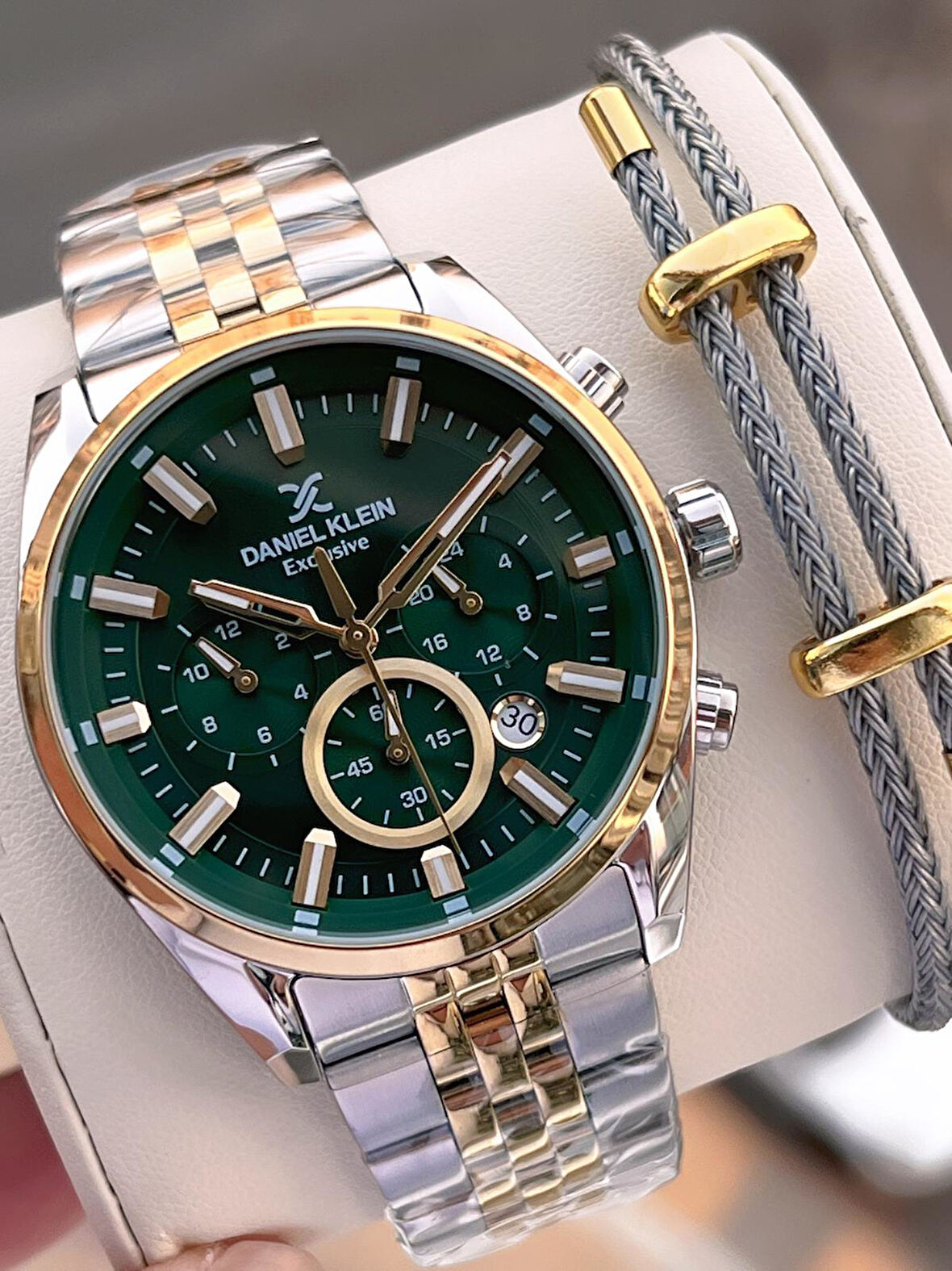 Daniel Klein Rlx Kasa Kronometreli İtalyan Tasarım Bileklik Hediyeli Garantili Erkek Kol Saati Rlx.1