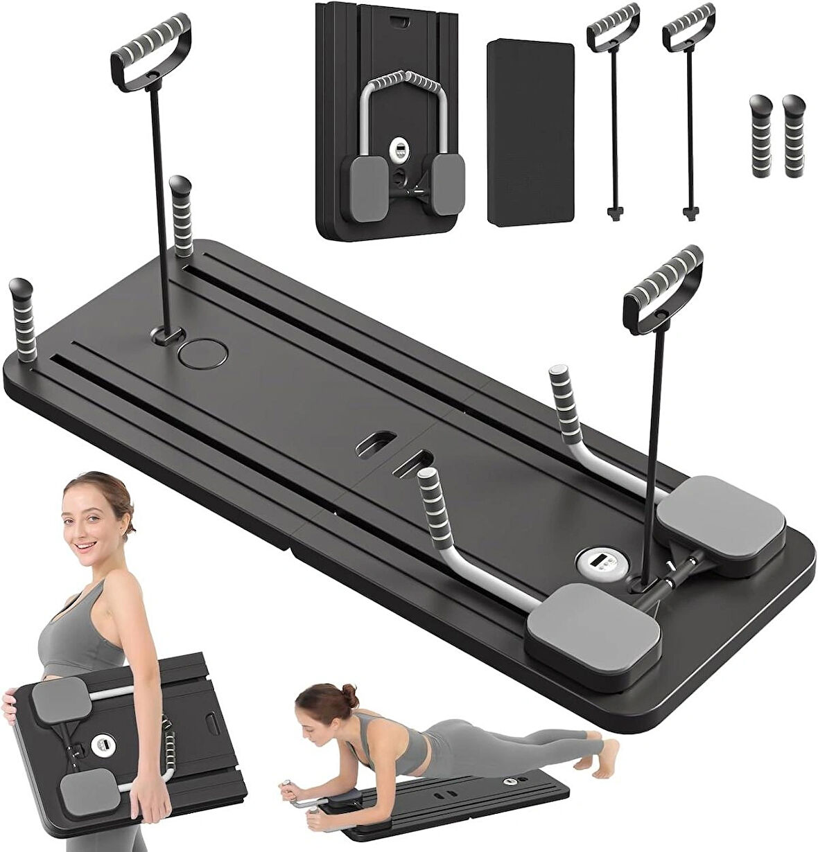 Çok Fonksiyonlu Egzersiz Aleti Pilates Reformer, Ev Tipi Pilates İstasyonu, Pilates Aleti
