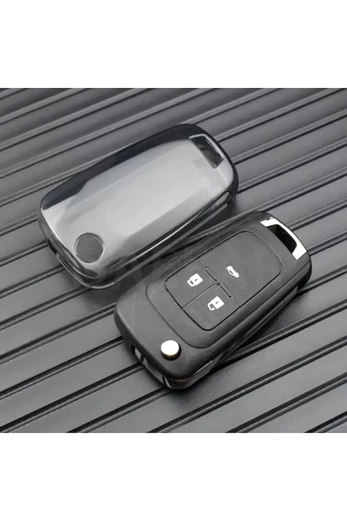 Opel Mokka Şeffaf-Füme Anahtar Kılıfı