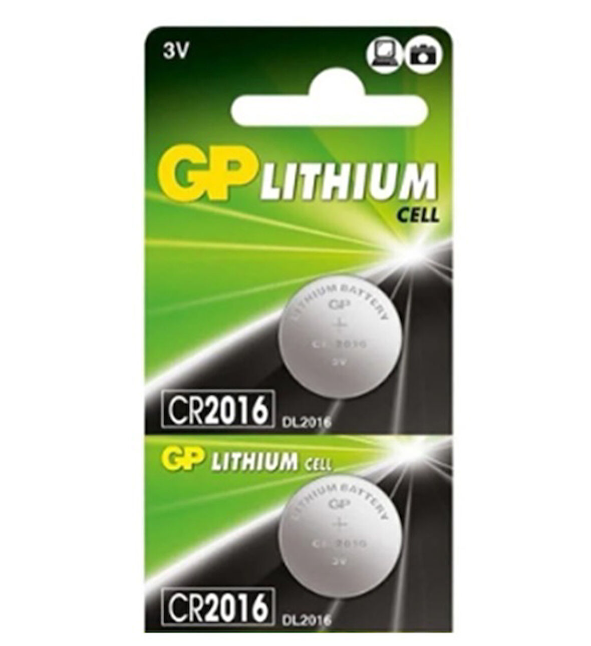 Gp Lithium Para Pil Cr 2016 - 4 adet