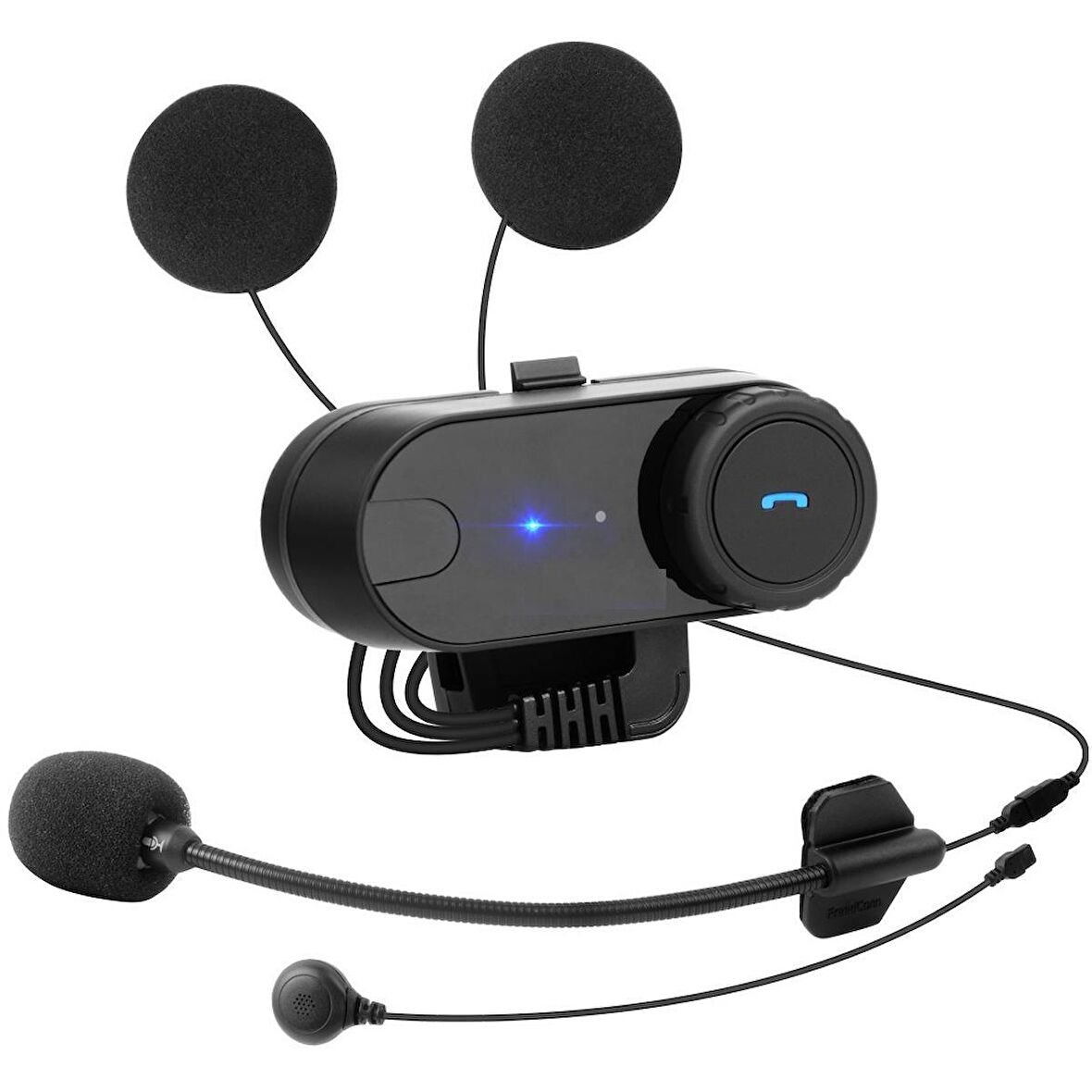 Airstorr  TCOM-VB motosiklet Bluetooth kask interkom 800M kulaklık kablosuz kulaklık FM radyo