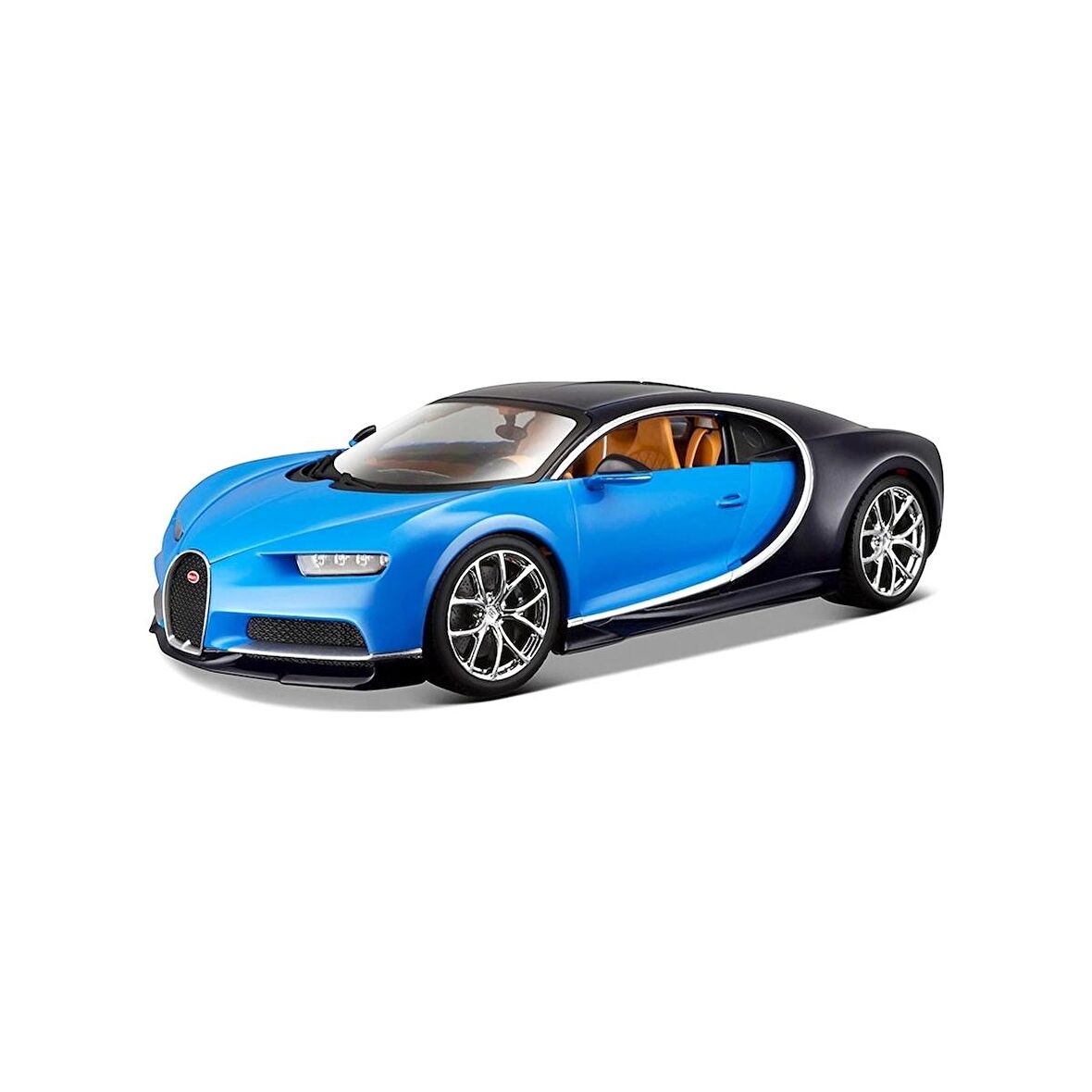 Model Araba Bugatti Chiron Mavi 1 24