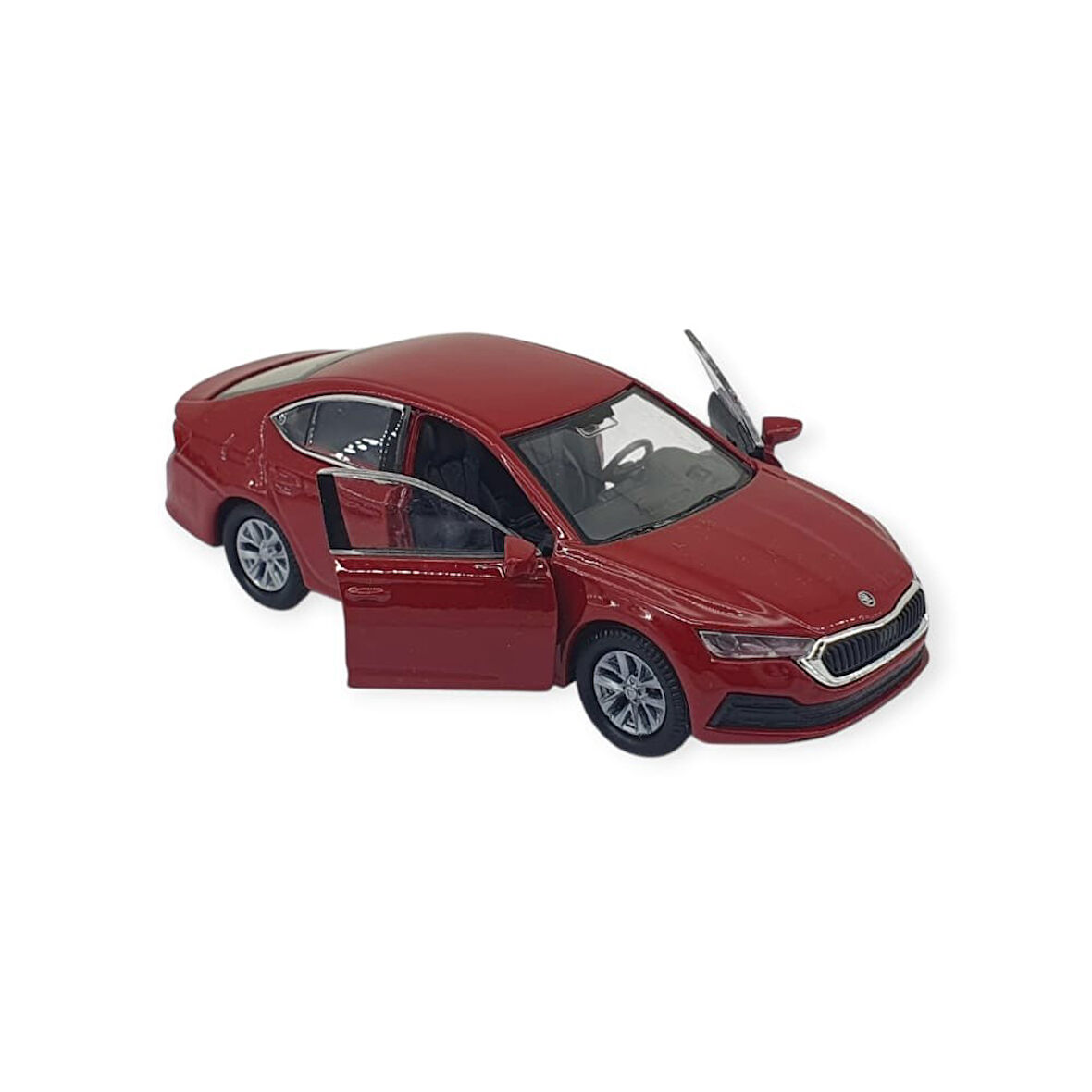Welly 1:32 Skoda Octavia Çek Bırak Araba - 43806 - Bordo