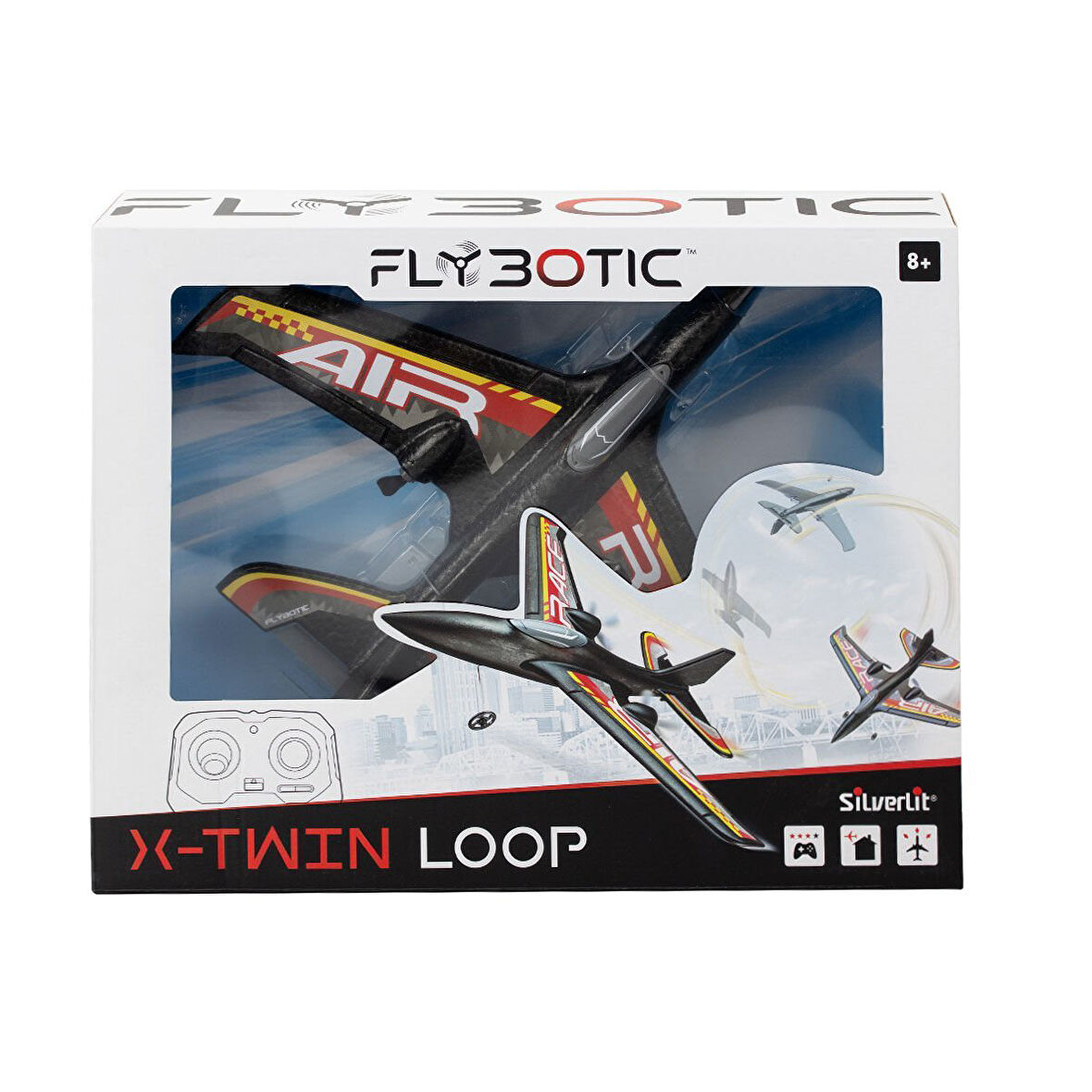 SIL 85742 X-Twin Loop Kumandalı Uçak -Necotoys