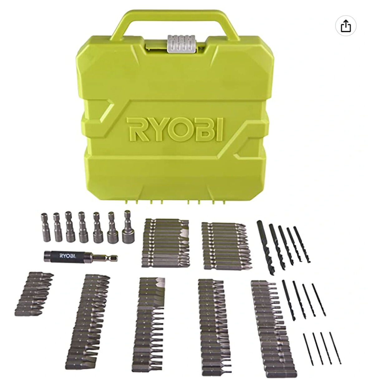 Ryobi RAK127DDSD 127 Parça Delme ve Vidalama Seti T5132003792