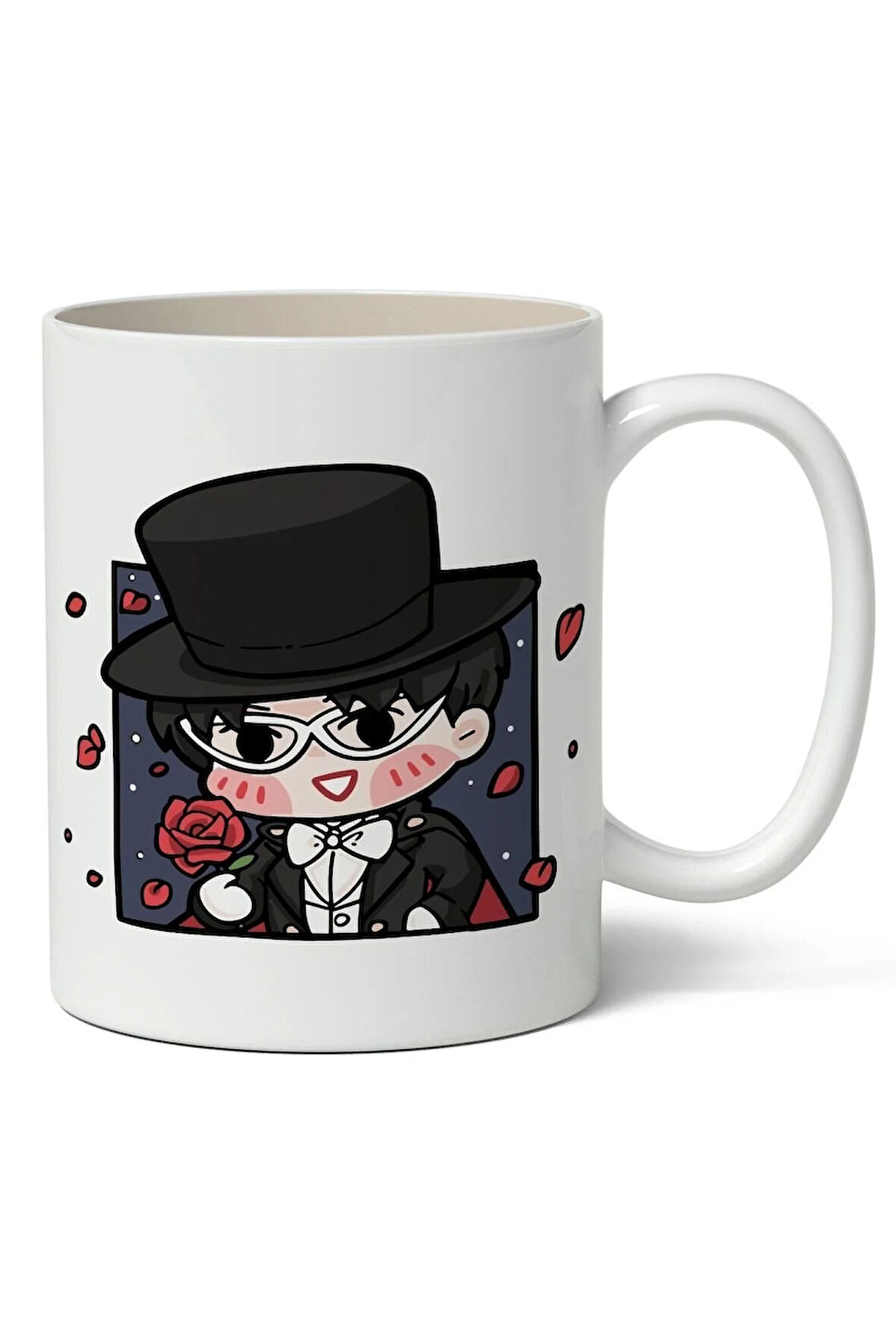 Sailor Moon Mamoru Chiba Avatar Anime Temalı Beyaz Kupa Bardak Sevgiliye Arkadaşa Hediye