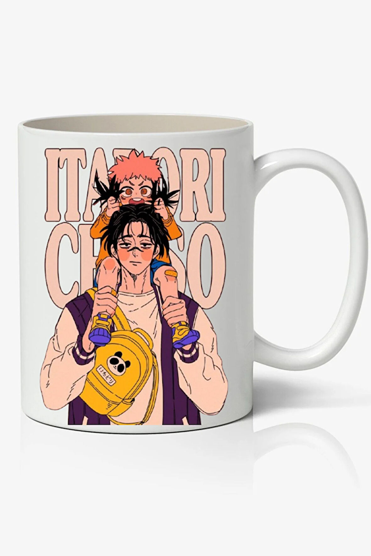 Jujutsu Kaisen İtadori Choso Anime Temalı Beyaz Kupa Bardak Porselen Sevgiliye Arkadaşa Hediye