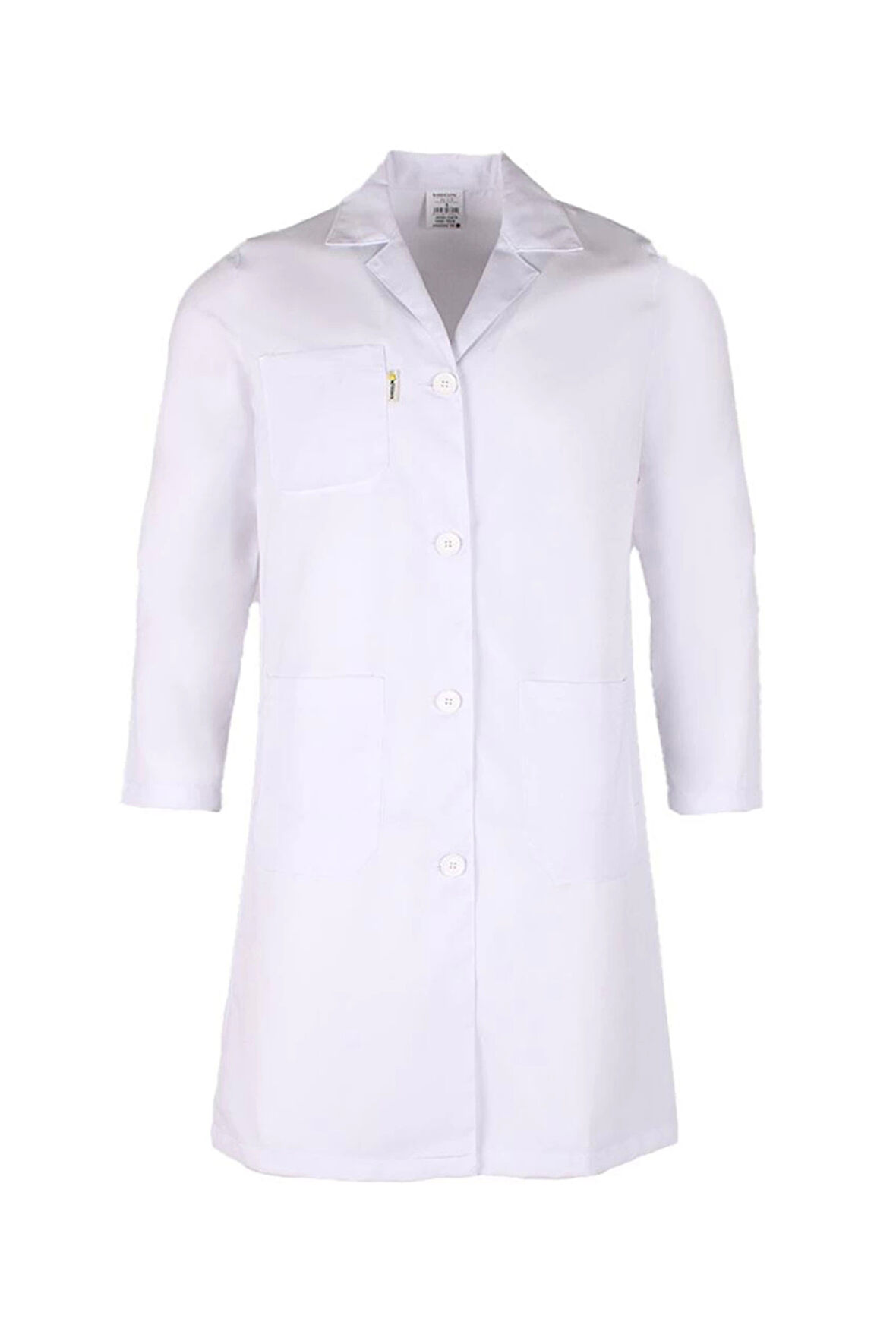 Cordata Kadın Beyaz Doktor Hemşire Laboratuvar Önlüğü Şık Dayanıklı ve Konforlu