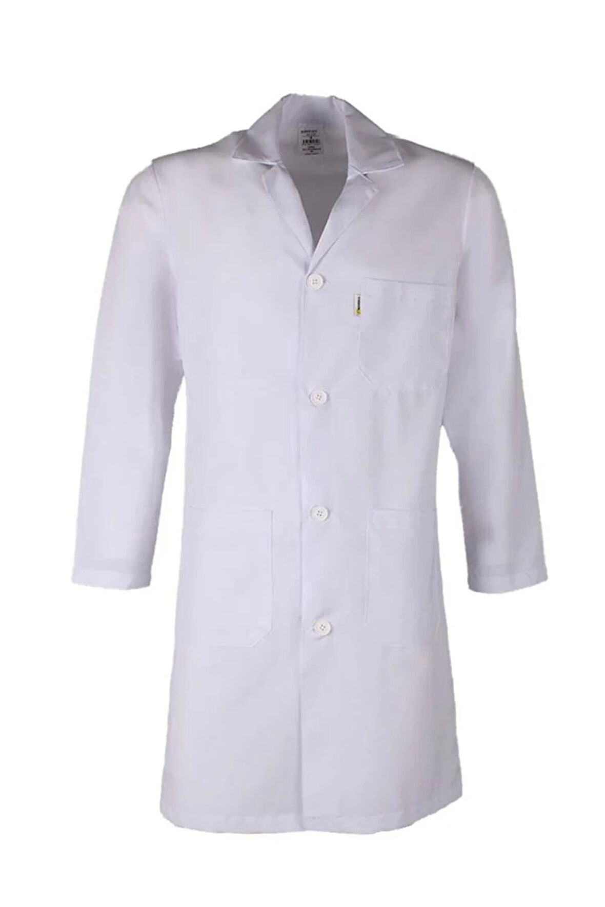 Cordata Erkek Önlük Beyaz Renk Profesyonel Kullanım İçin Dayanıklı ve Rahat Tasarım