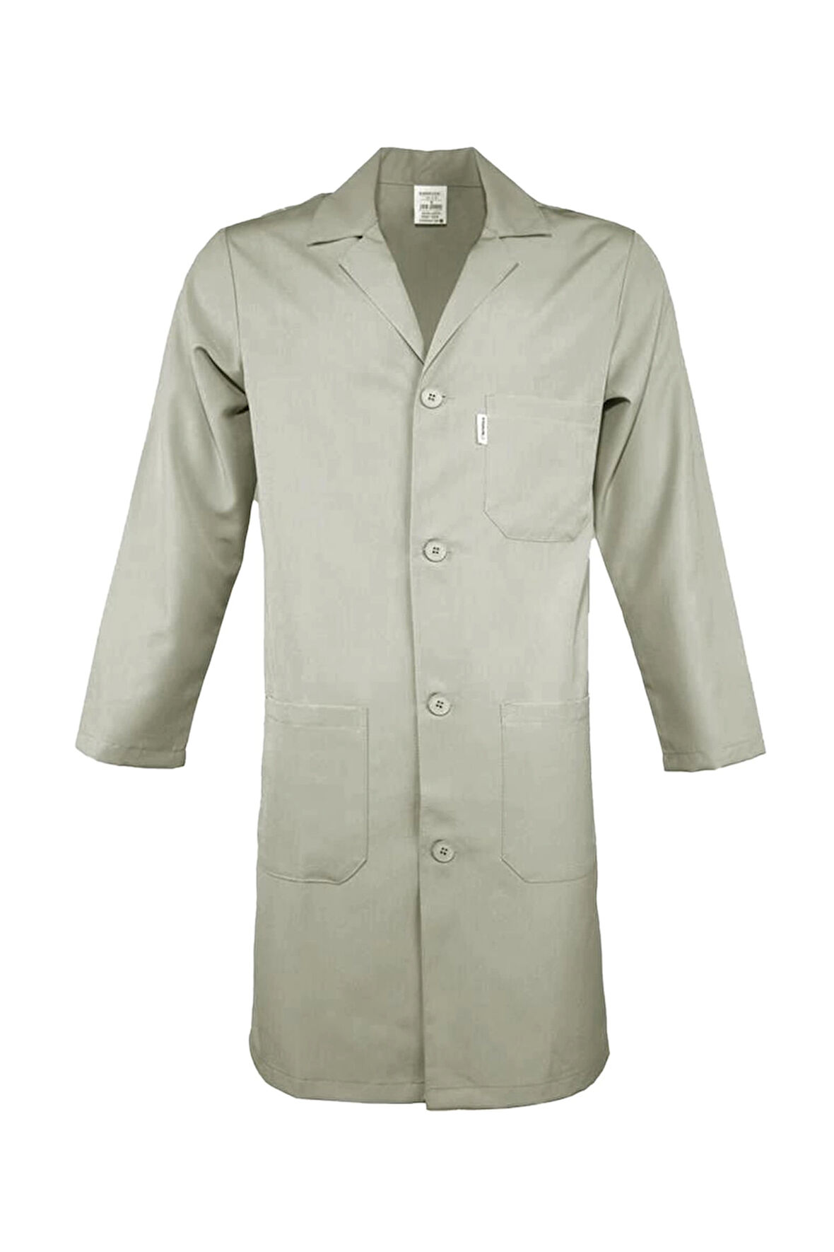 Vanessa Erkek Önlük Klasik Yaka Uzun Kollu Dayanıklı ve Rahat İş Önlüğü