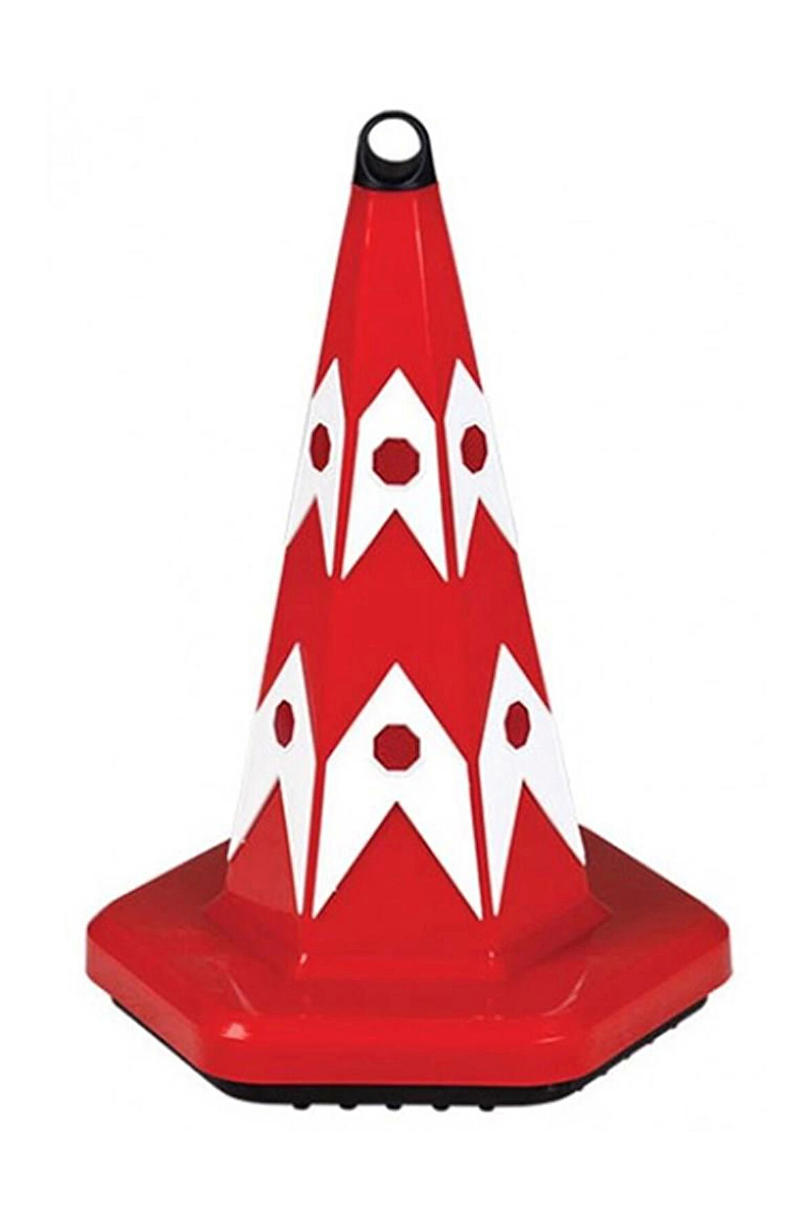 UT5021 Kırılabilir Trafik Konisi Yüksek Görünürlüklü Güvenlik Konisi