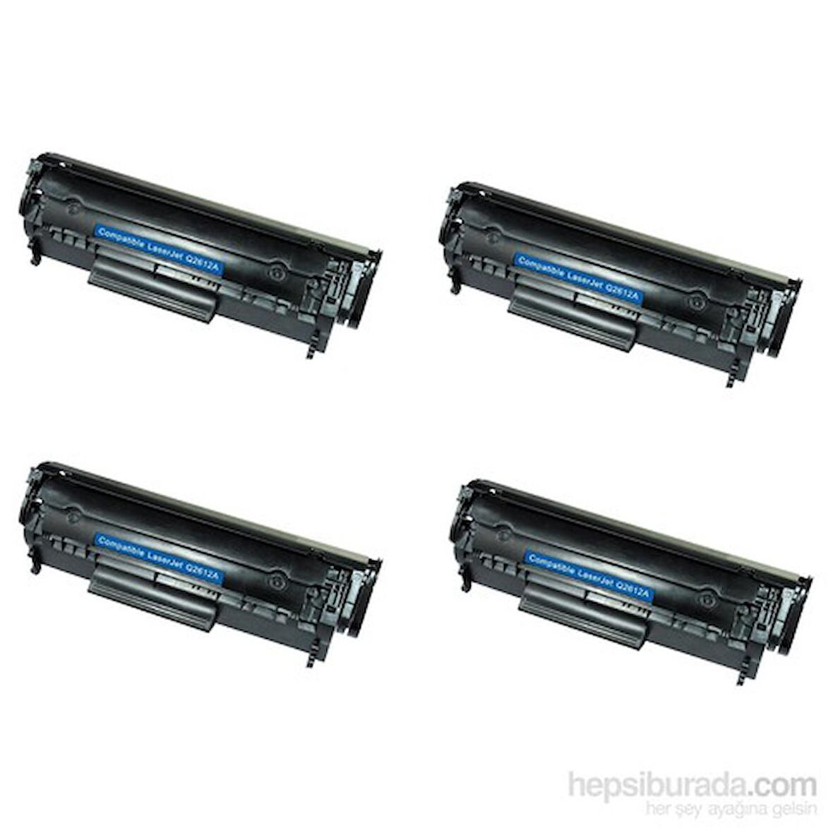 markatoner Canon İ Sensys Mf4380dn (CRG-728) Muadil Toner 4 lü Paket