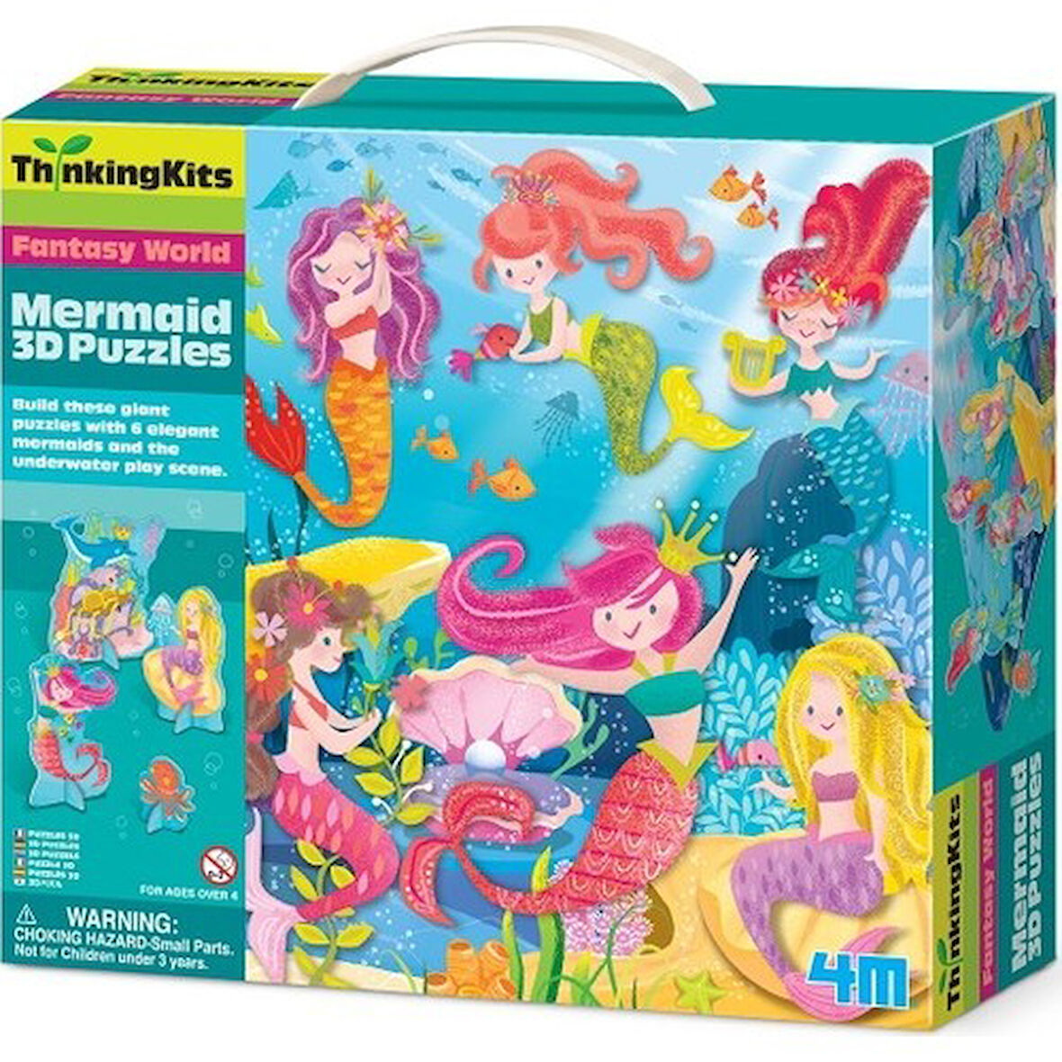 Puzzles Mermaid 3D / 3 Boyutlu Yapboz Denizkızı