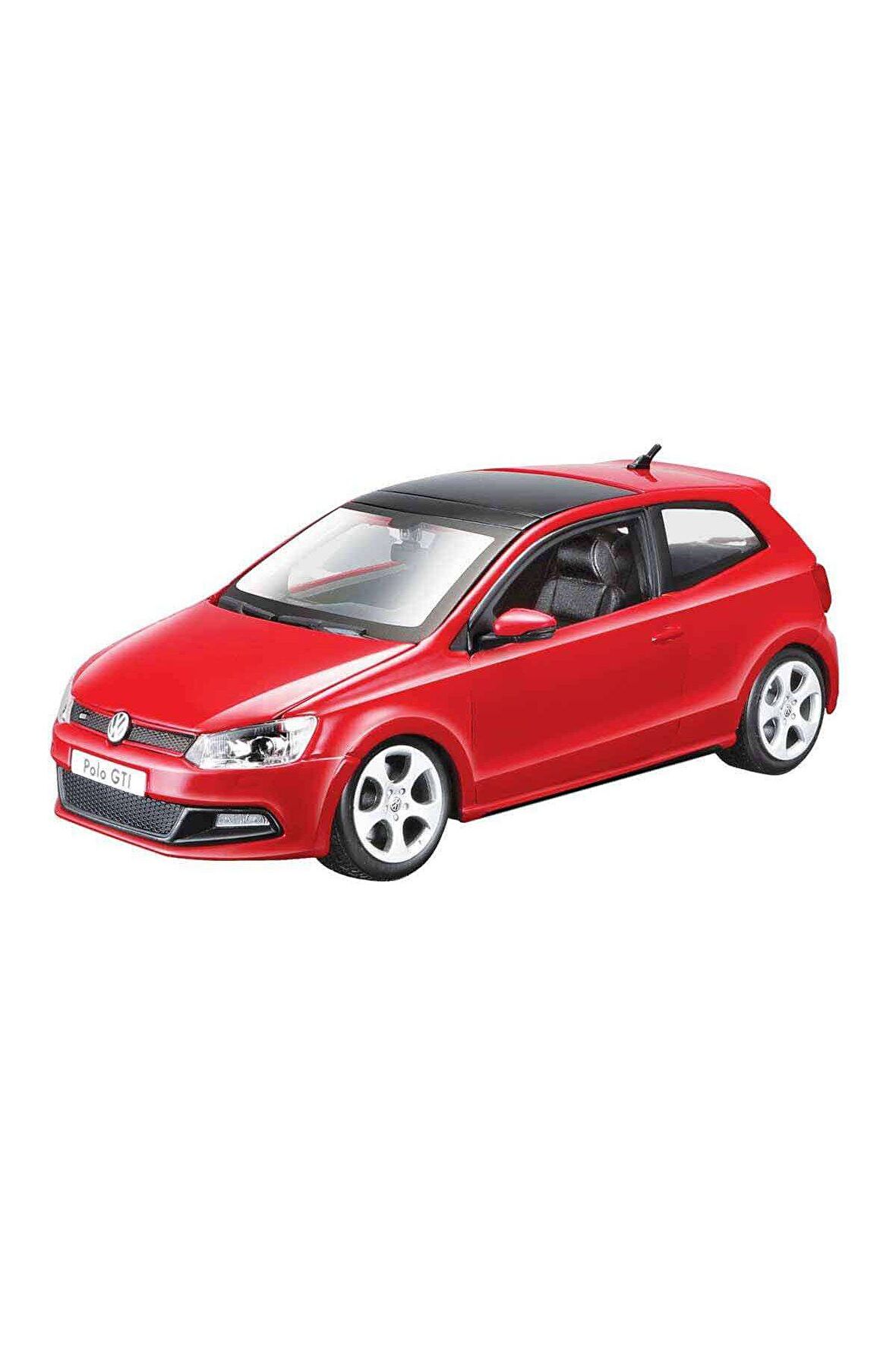 Hem Çocuklar Hem de Yetişkinler için Eğlenceli: 1:24 Volkswagen Polo GTI Mark 5 Model Araba