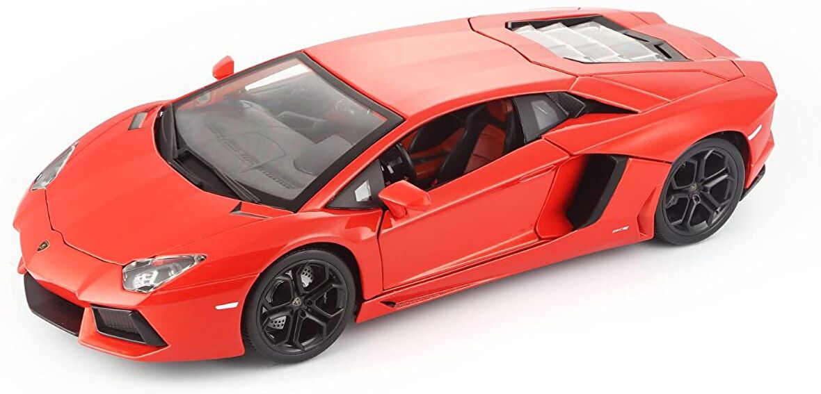1:18 Lamborghini Aventador LP700-4 Turuncu Model Araba