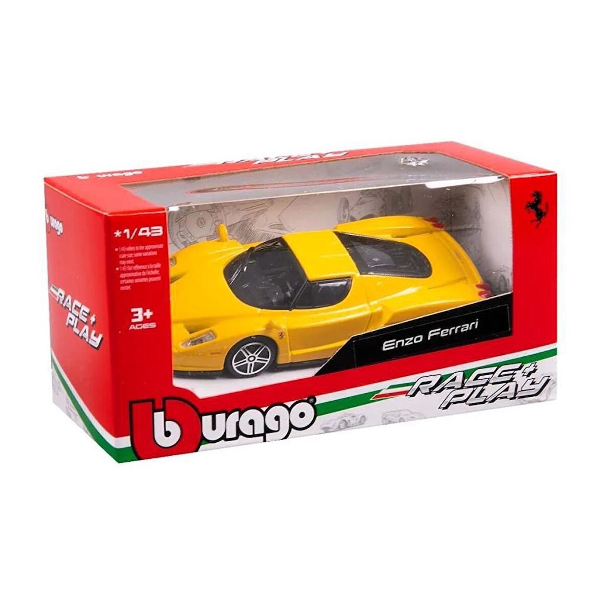 Burago 1/43 Ölçek Ferrari ENZO FERRARİ Model Araba