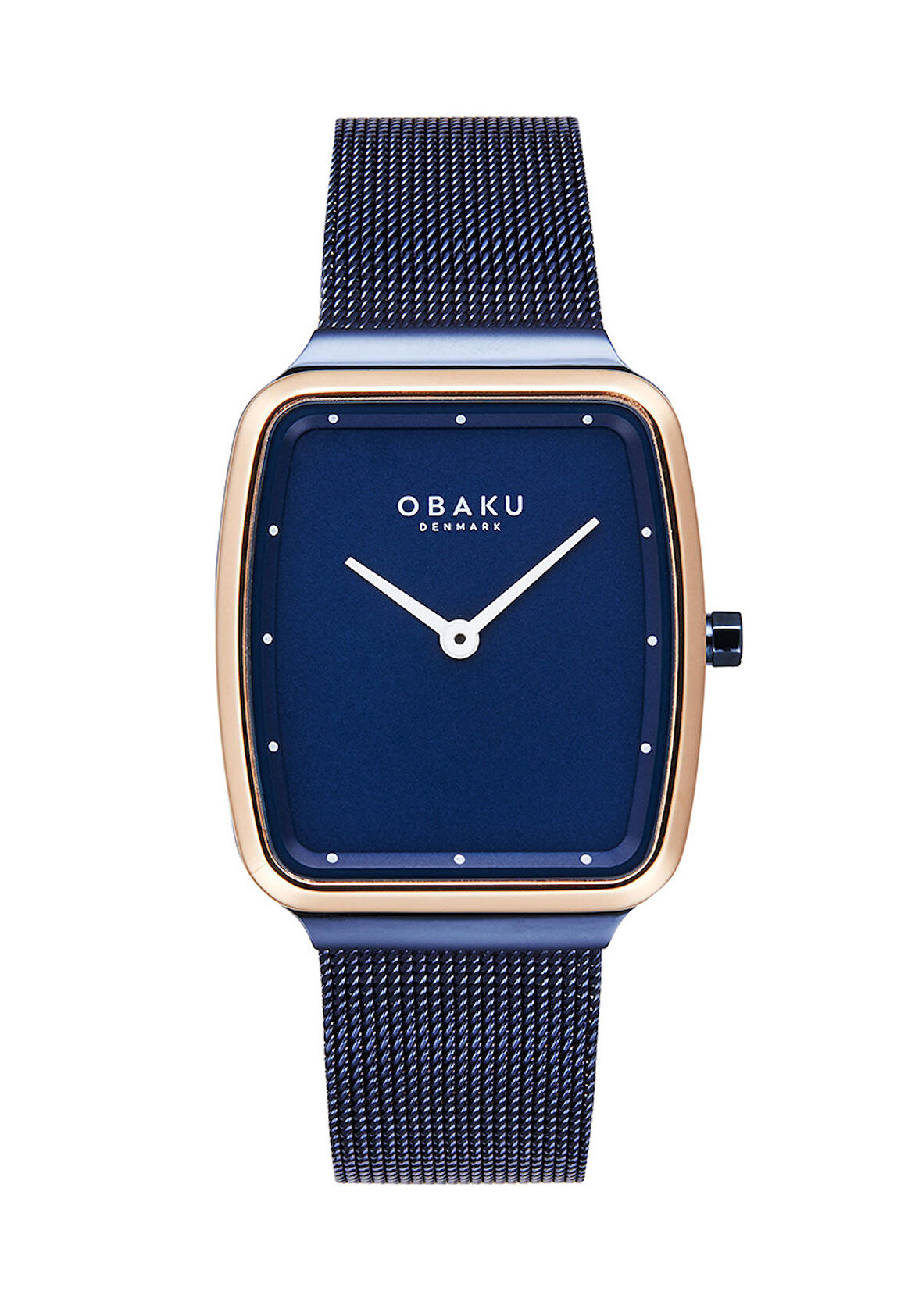 Obaku Denmark V267LXSLML Quartz Hasır Lacivert Safir Cam 27 mm Kadın Kol Saati