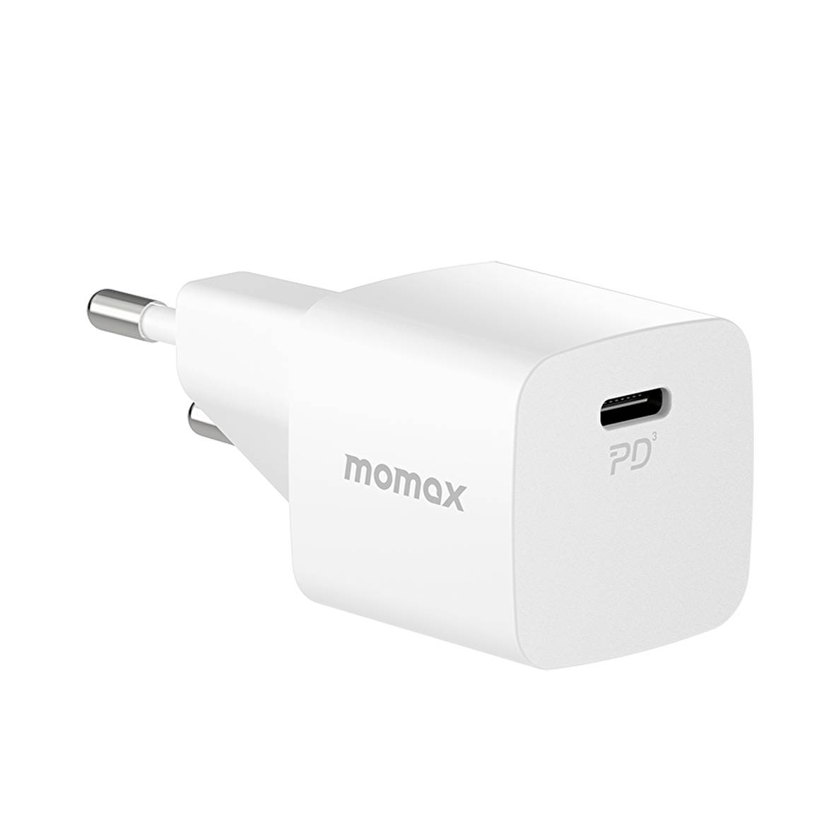 Momax ONEPLUG Mini USB-C Şarj Cihazı(20W) BEYAZ