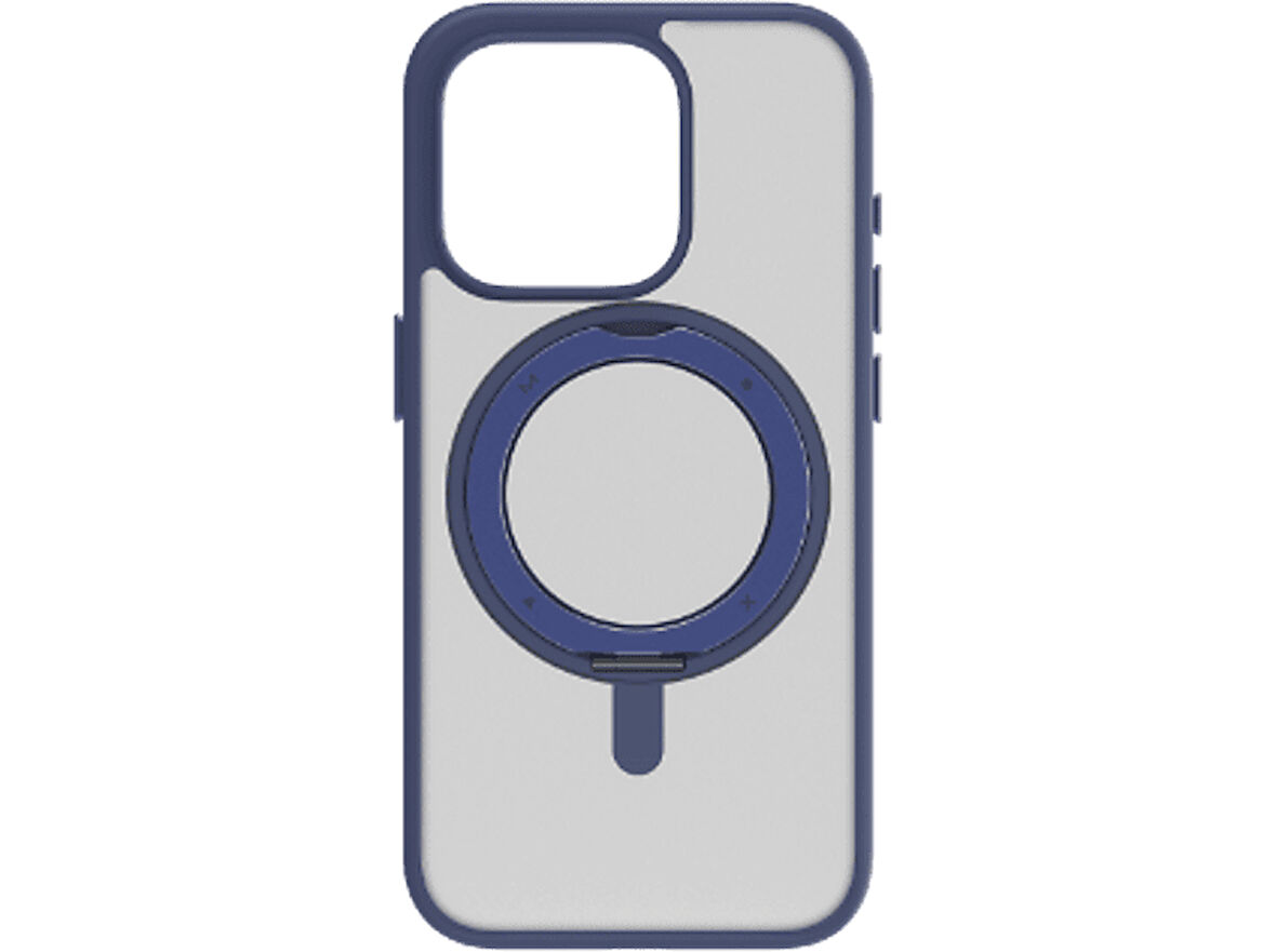 MOMAX MRAP23MB iPhone 15 Pro Roller Magsafe Kılıf Mavi