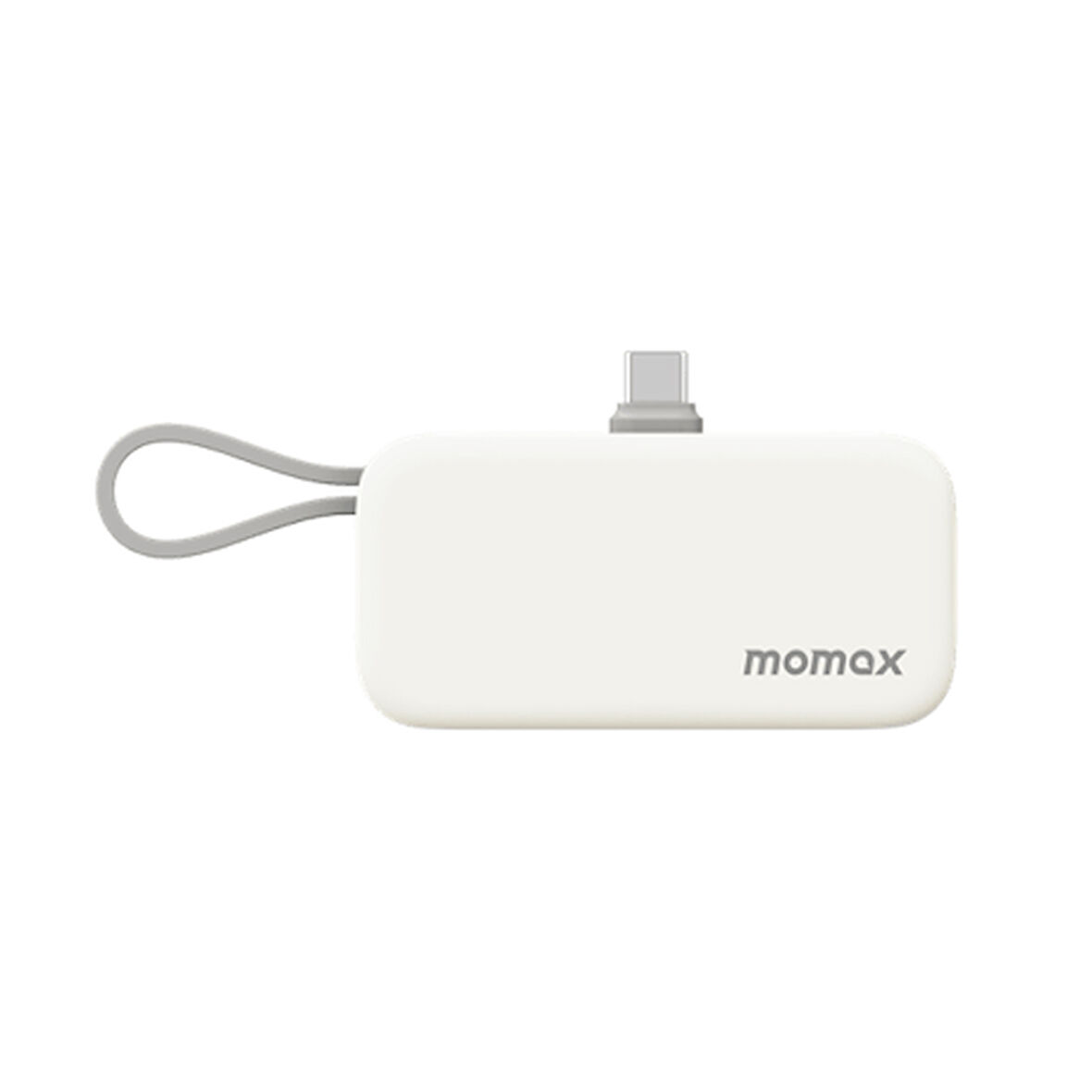 Momax 1-Power Mini 5000 mAh 20W 3'ü 1 Arada Powerbank - Beyaz