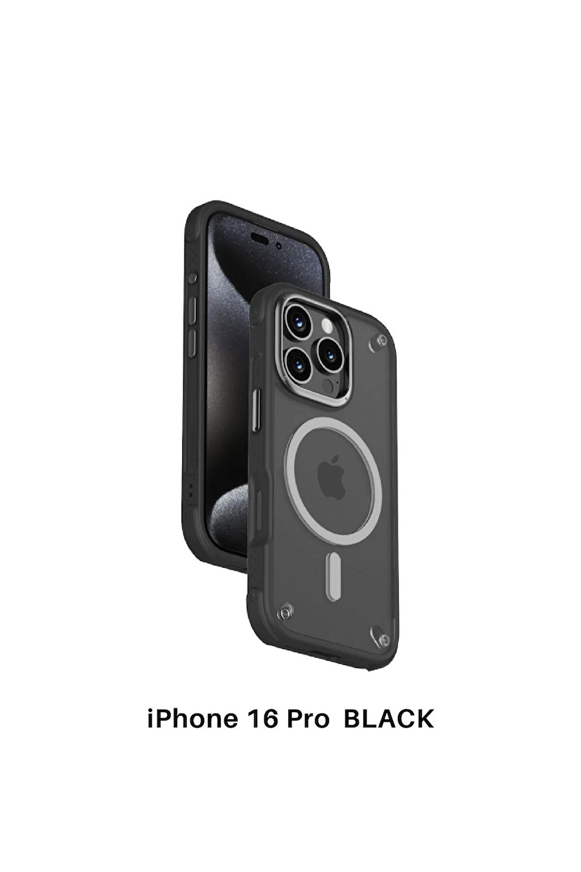 AiR CaseForm Magnetic Case iPhone 16 Pro (Black)