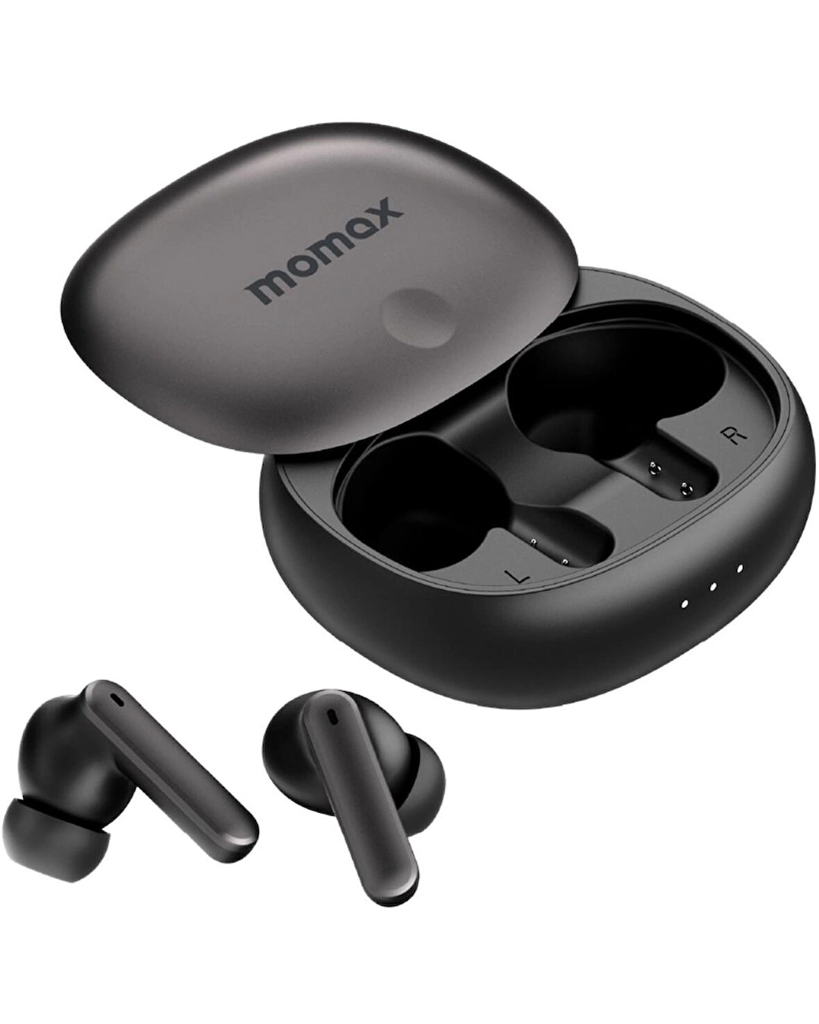 Momax 1-Vibe Lite Gerçek Kablosuz Gürültü Engelleyici Kulaklık Black