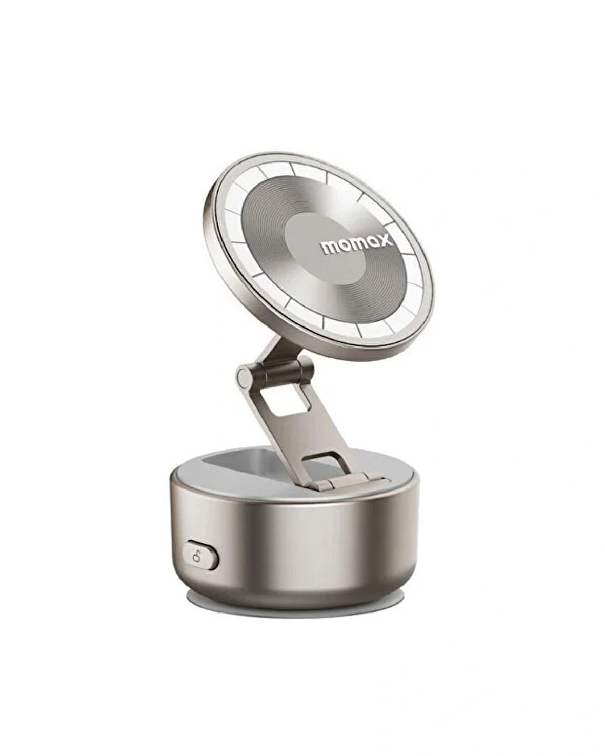 Momax 1-Snap Go Otomatik Vakumlu Manyetik Telefon Standı Titanium