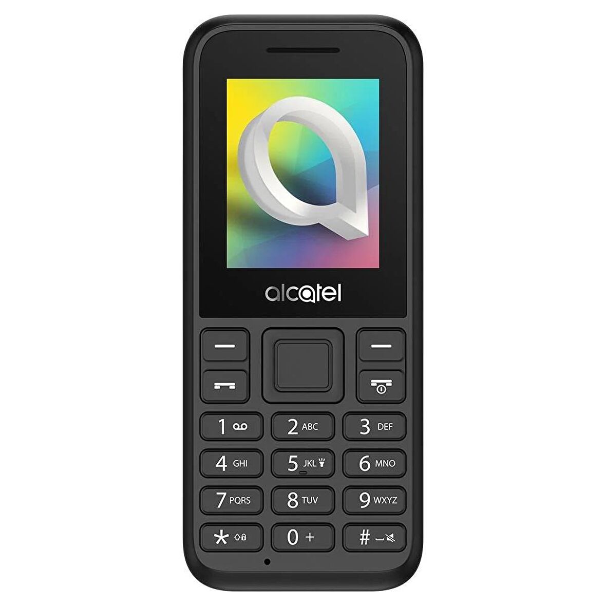 Alcatel 1068D Siyah 4 MB Ram 1.8 İnç 0.08 MP Tuşlu Telefon