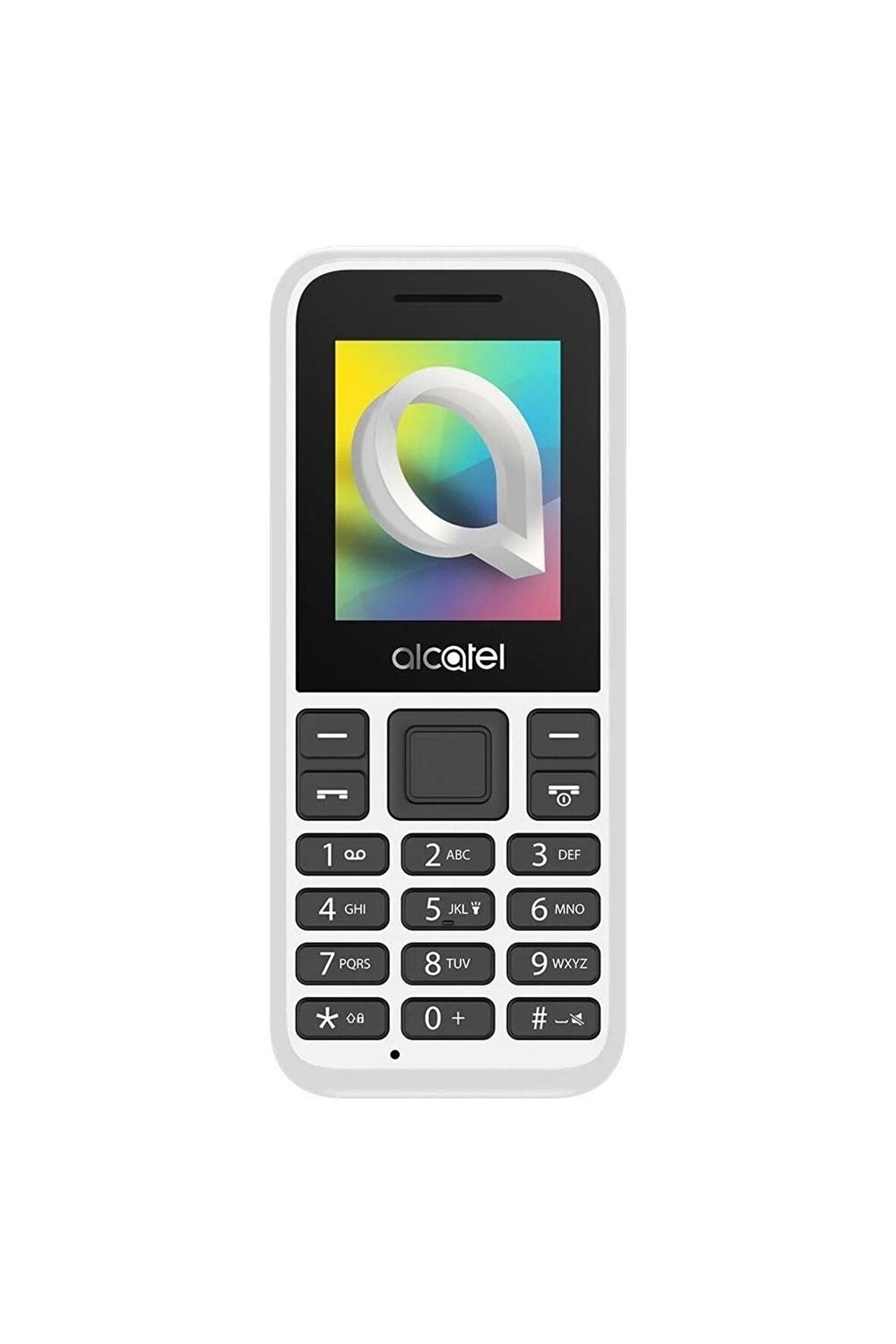 Alcatel 1068D Beyaz 4 MB Ram 1.8 İnç 0.08 MP Tuşlu Telefon