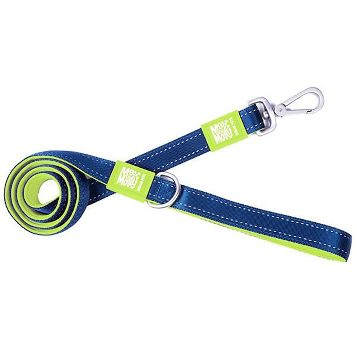 Max & Molly Matrix Köpek Gezdirme Kayışı Lime Green Xsmall 1x120 Cm