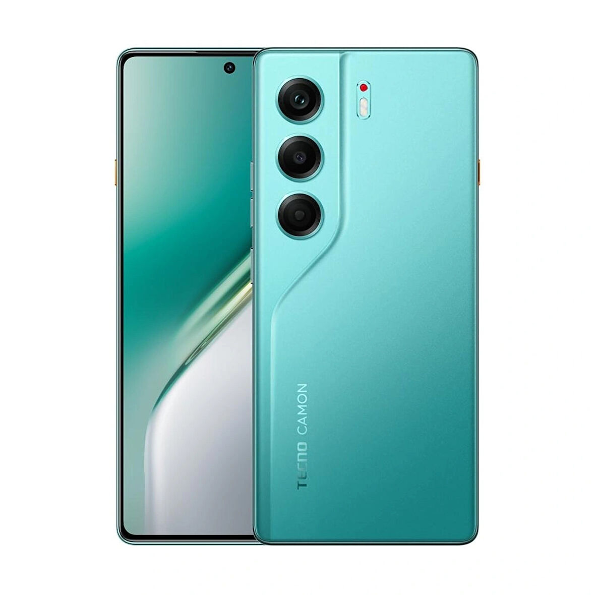 TECNO Camon 40 12/256GB Emerald Lake Green (TECNO Türkiye Garantili)