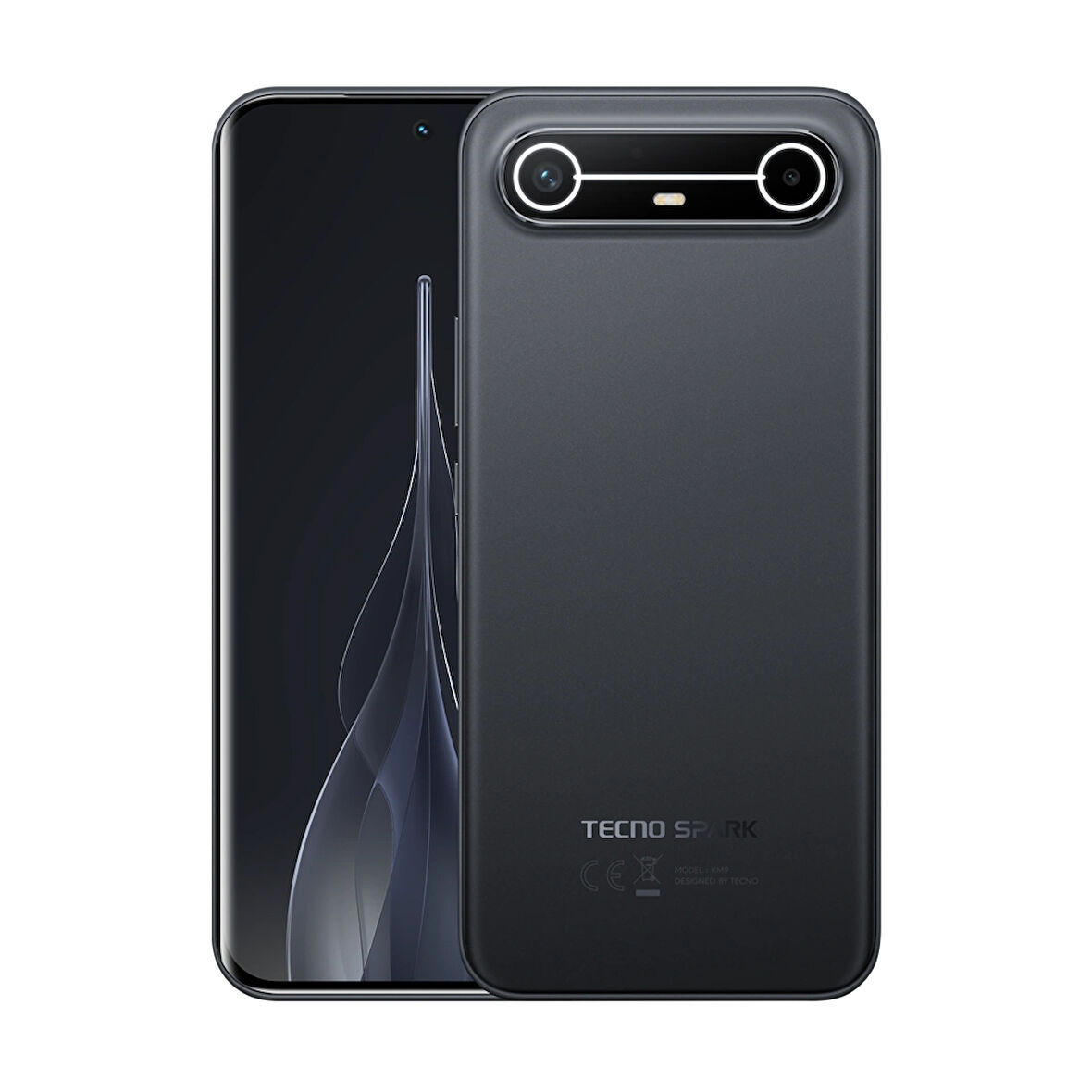 Tecno Mobile Spark Slim 8/256GB Siyah (TECNO Türkiye Garantili)