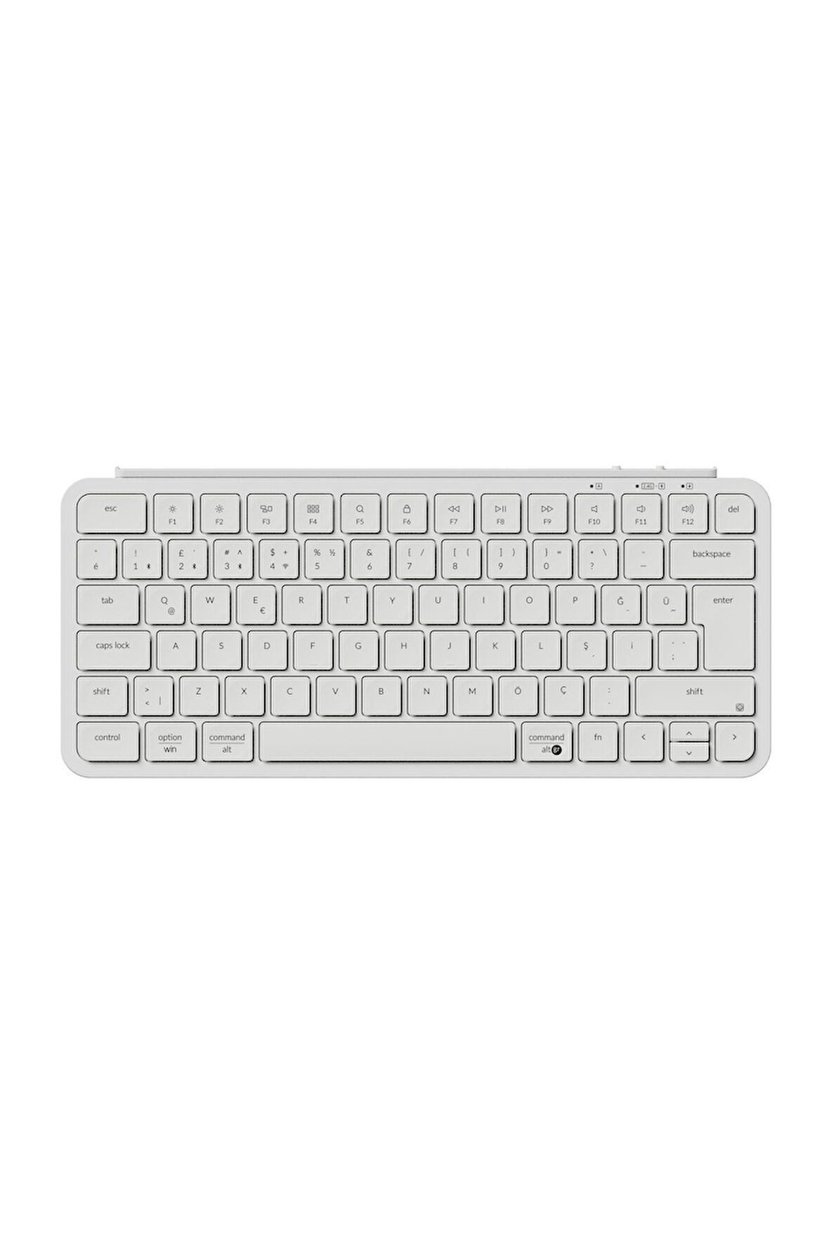 Keychron B1 Pro %75 TKL Ultra-Slim 2.4 GHz Türkçe Kablosuz Beyaz  Klavye