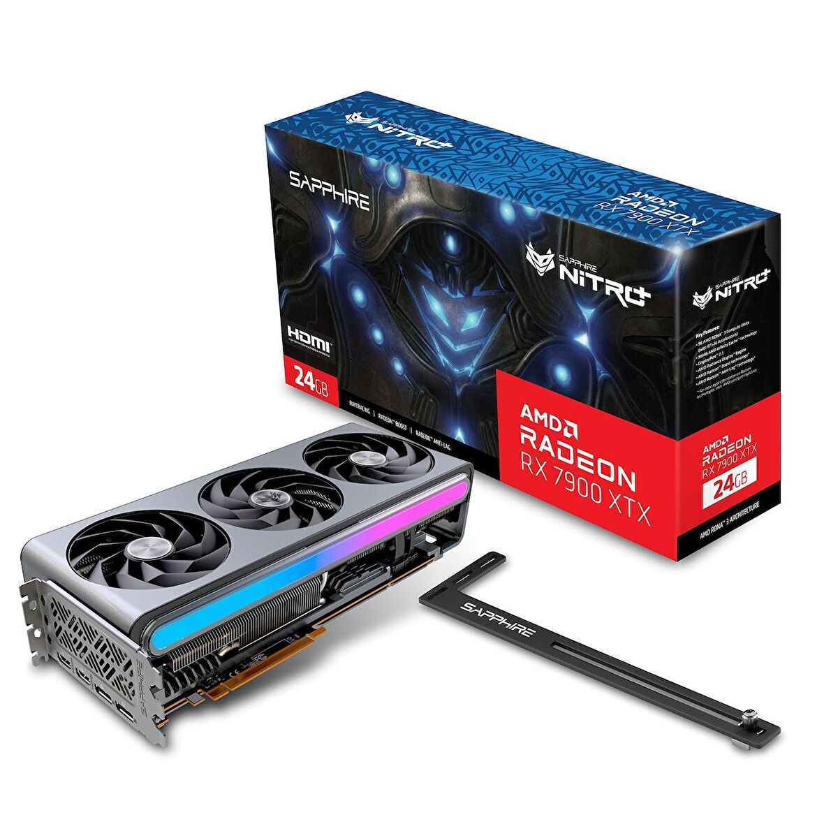 SAPPHIRE 24GB RX7900XTX NITRO+ VAPOR-X 11322-01-40G GDDR6 384bit PCIE 4.0