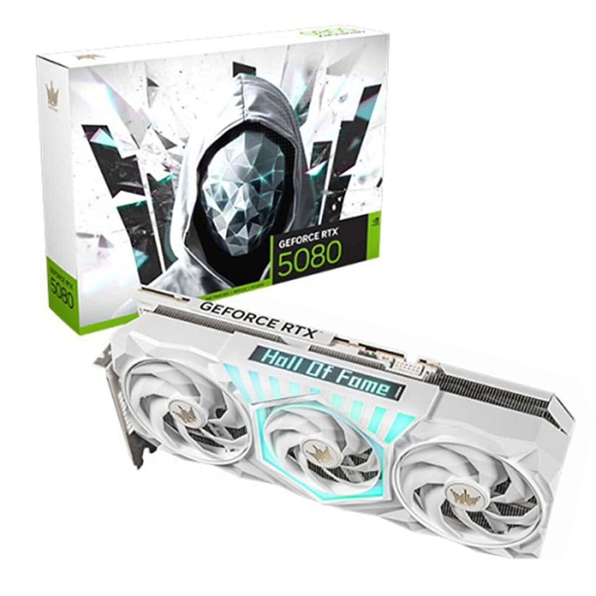 GALAX GeForce RTX 5080 HOF Gaming 1-Click OC 16GB GDDR7 256 Bit DLSS 4 Ekran Kartı (58NZN6MDDPFG)