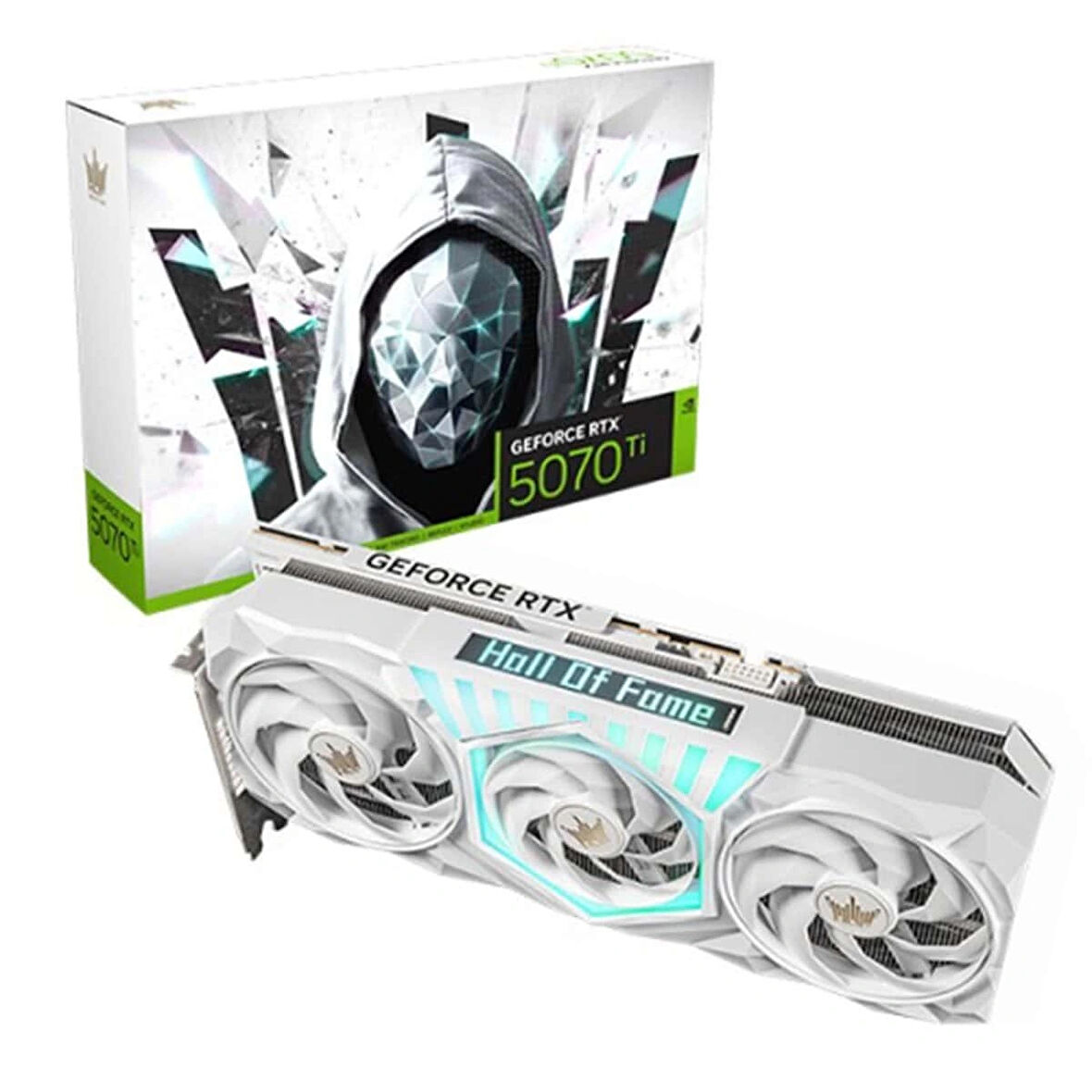 GALAX GeForce RTX 5070 Ti HOF Gaming 1-Click OC 16GB GDDR7 256 Bit DLSS 4 Ekran Kartı (57IZN6MDDPWT)