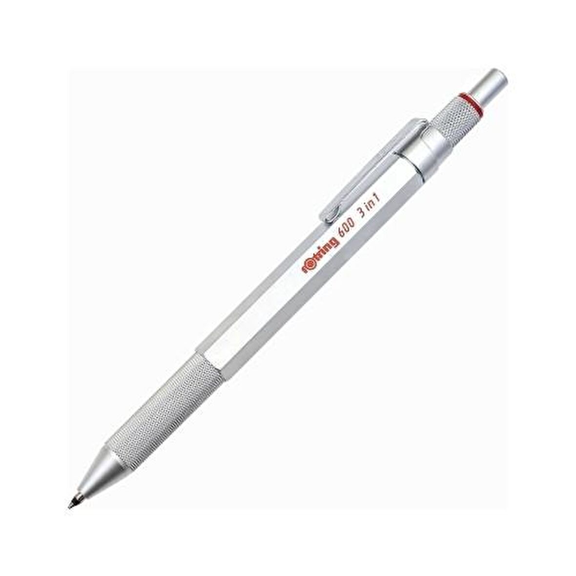 Rotring 600 Krom Multipen Üç Fonksiyonlu Kalem