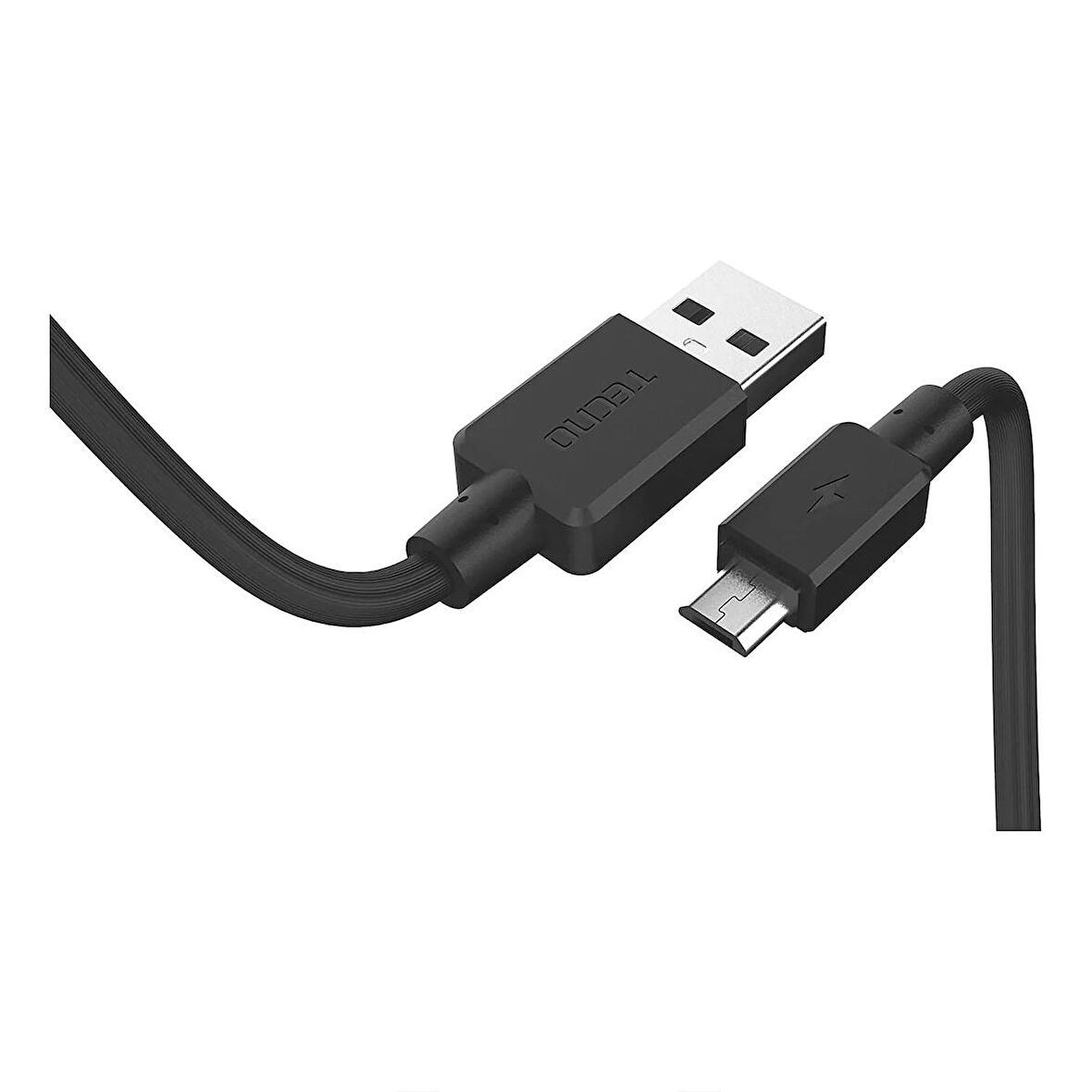 Tecno TCD-M11 2023 USB-A to Micro 2A Data ve Şarj Kablosu 1m Siyah