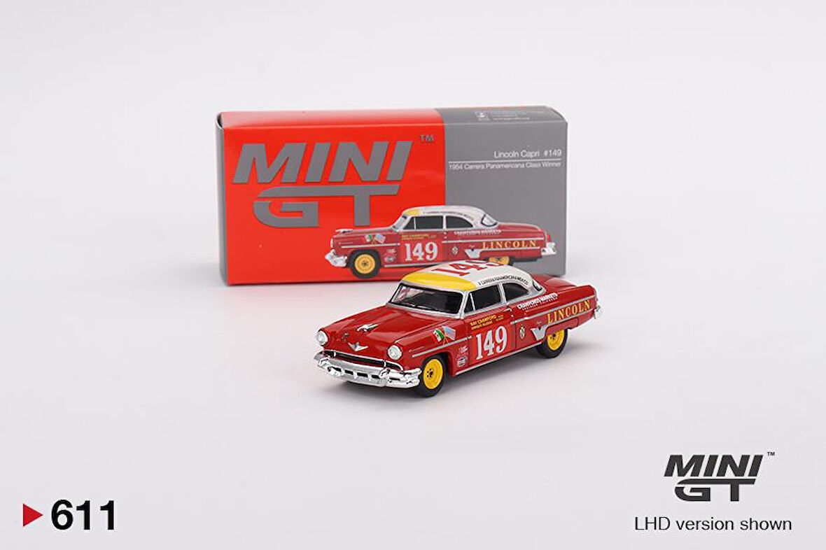 Mini GT Lincoln Capri 1954 Carrera Panamericana Class Winner #149 - 611