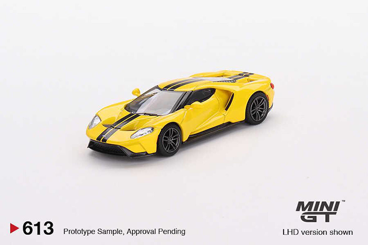 Mini GT Ford GT Triple Yellow - 613