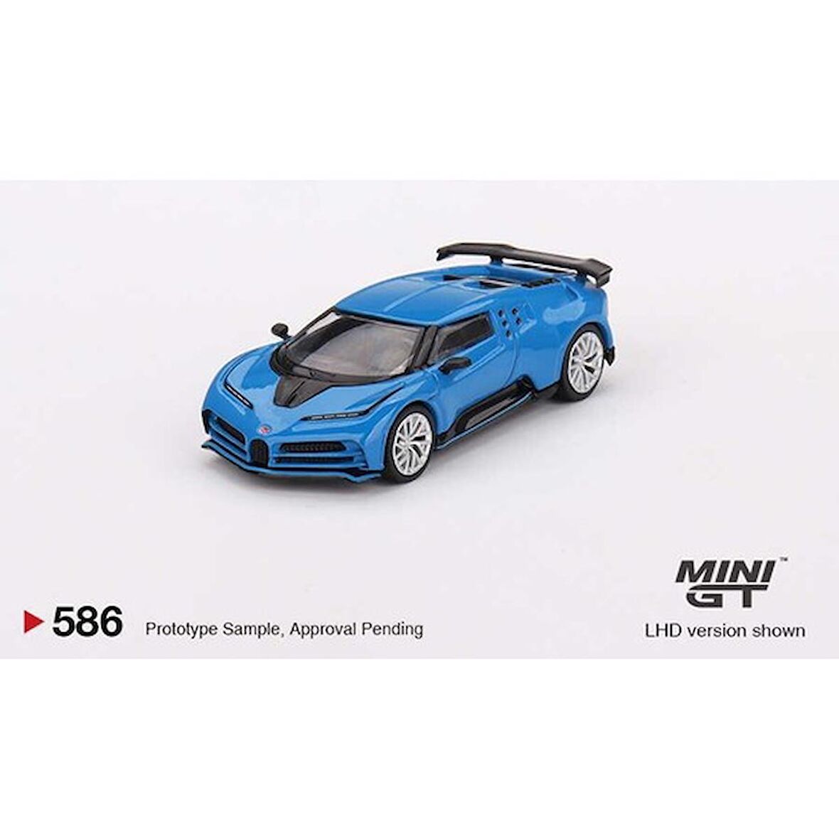 Mini GT 586 Bugatti Centodieci Blue