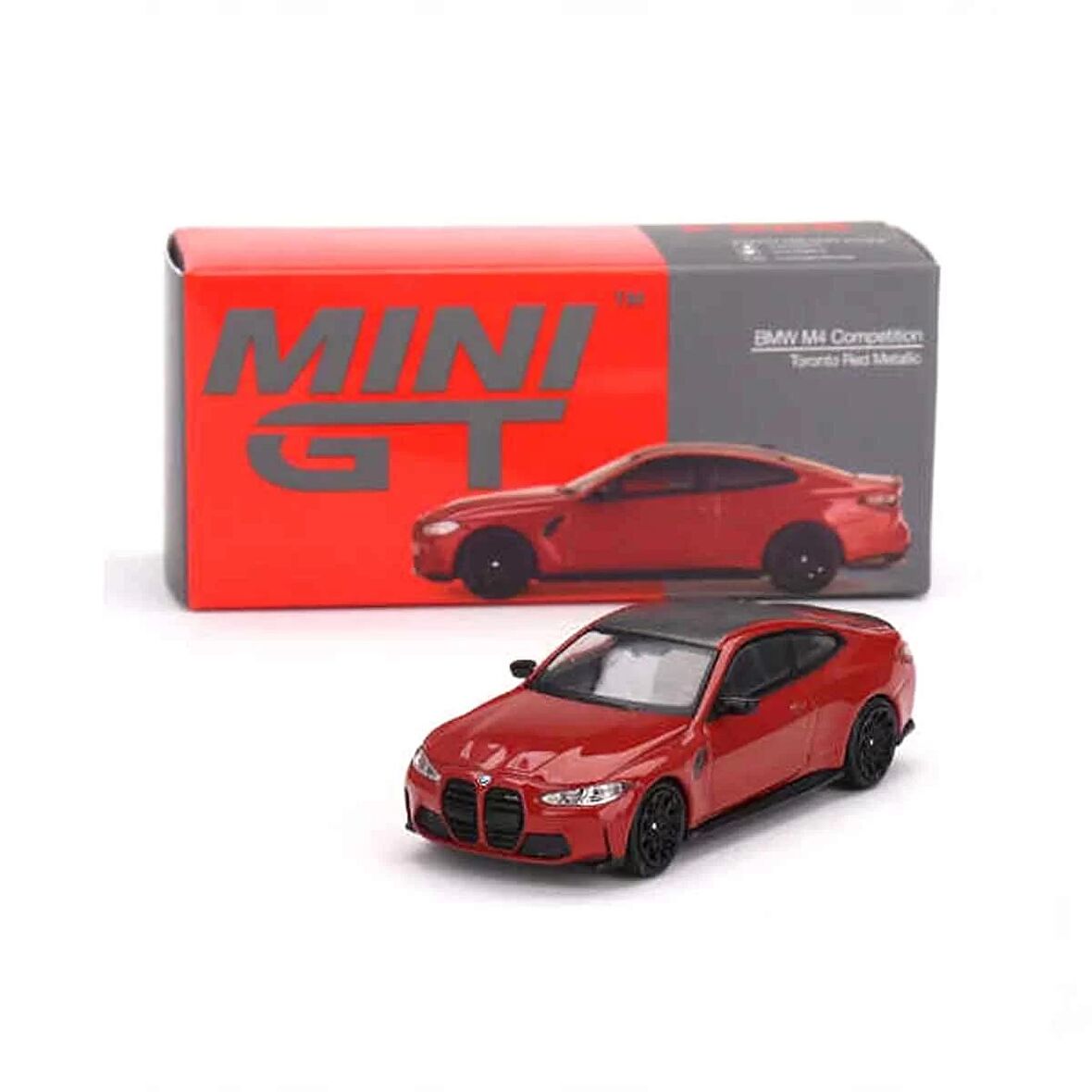 Mini GT 1:64 BMW M4 Competition Toronto Red Metallic