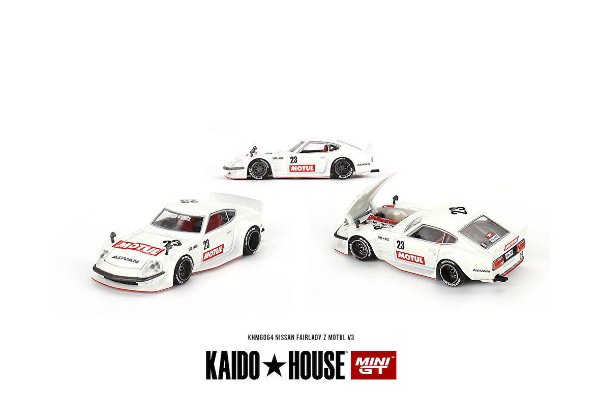 Mini GT Kaido House Datsun KAIDO Fairlady Z MOTUL V3 - 064