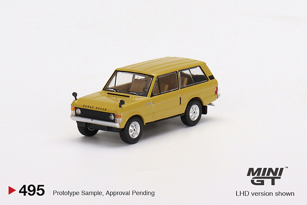 Mini GT 1/64 Ölçek Koleksiyonluk Model Araç MGT00495 Range Rover 1971 / Bahama Gold